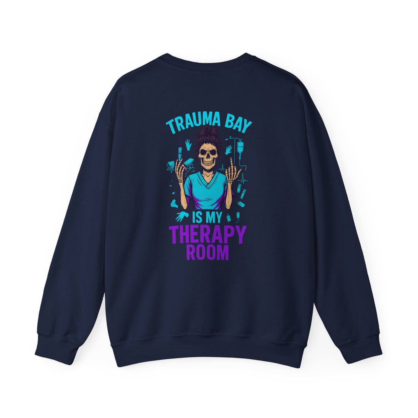 Trauma Bay Is My Therapy Room Sweatshirt – Unisex Heavy Blend™ Crewneck, Psychologist Gift, Comfort Loungewear, Self-Care Apparel, [...]
