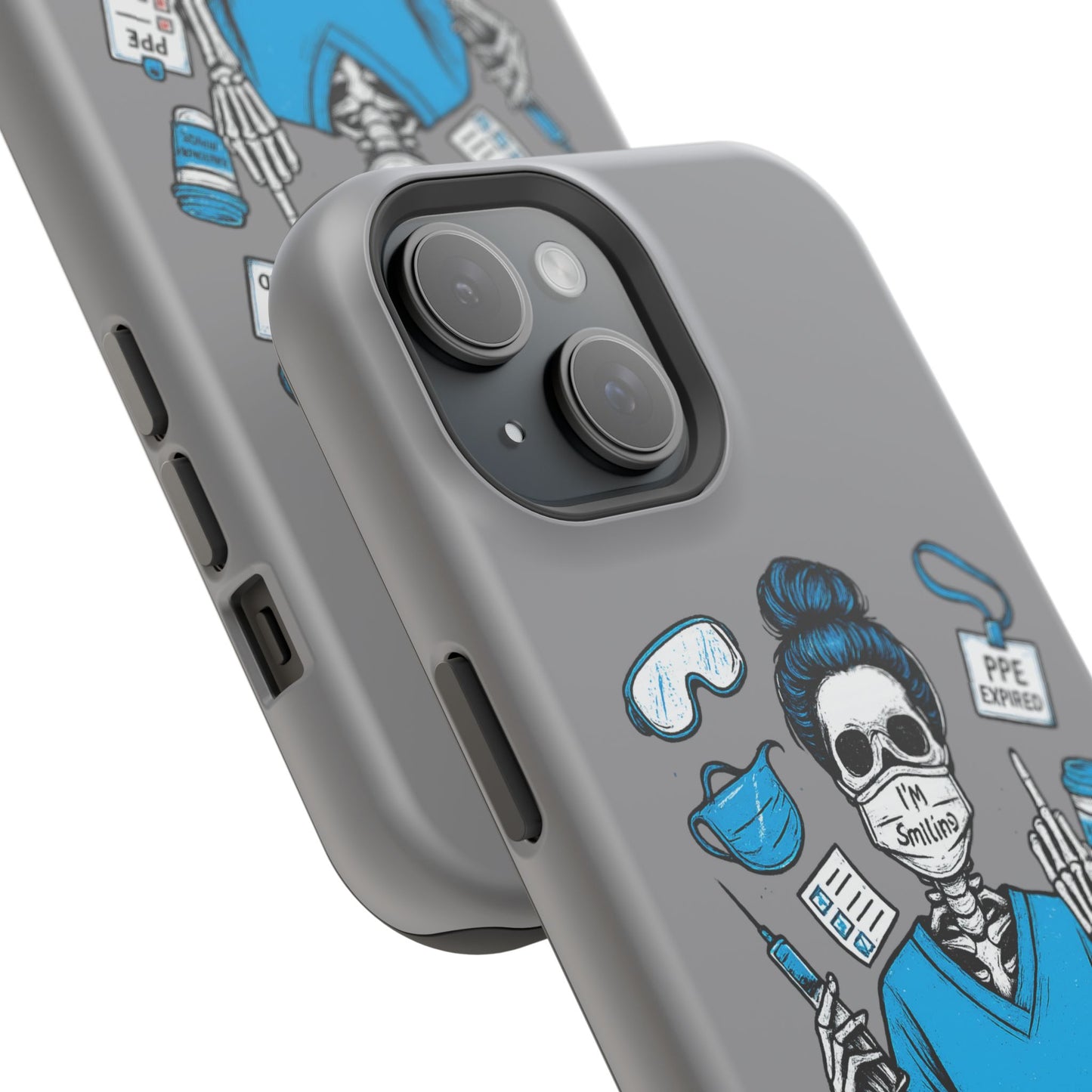 “This Face? It’s 100% PPE and 0% Patience.” – Chaos Nurse Phone Case