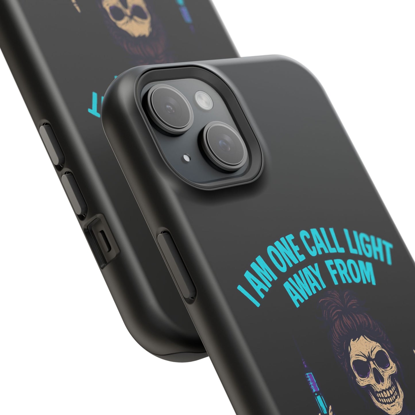 Mobile Phone Case, Funny Phone Cover, Gift for Nurses, Halloween Accessory, Skull Design