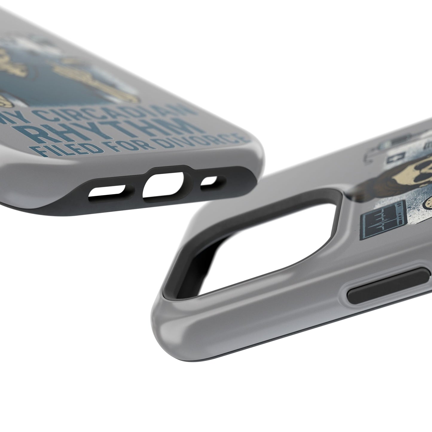 “My Circadian Rhythm Filed for Divorce” – Chaotic Nurse Phone Case