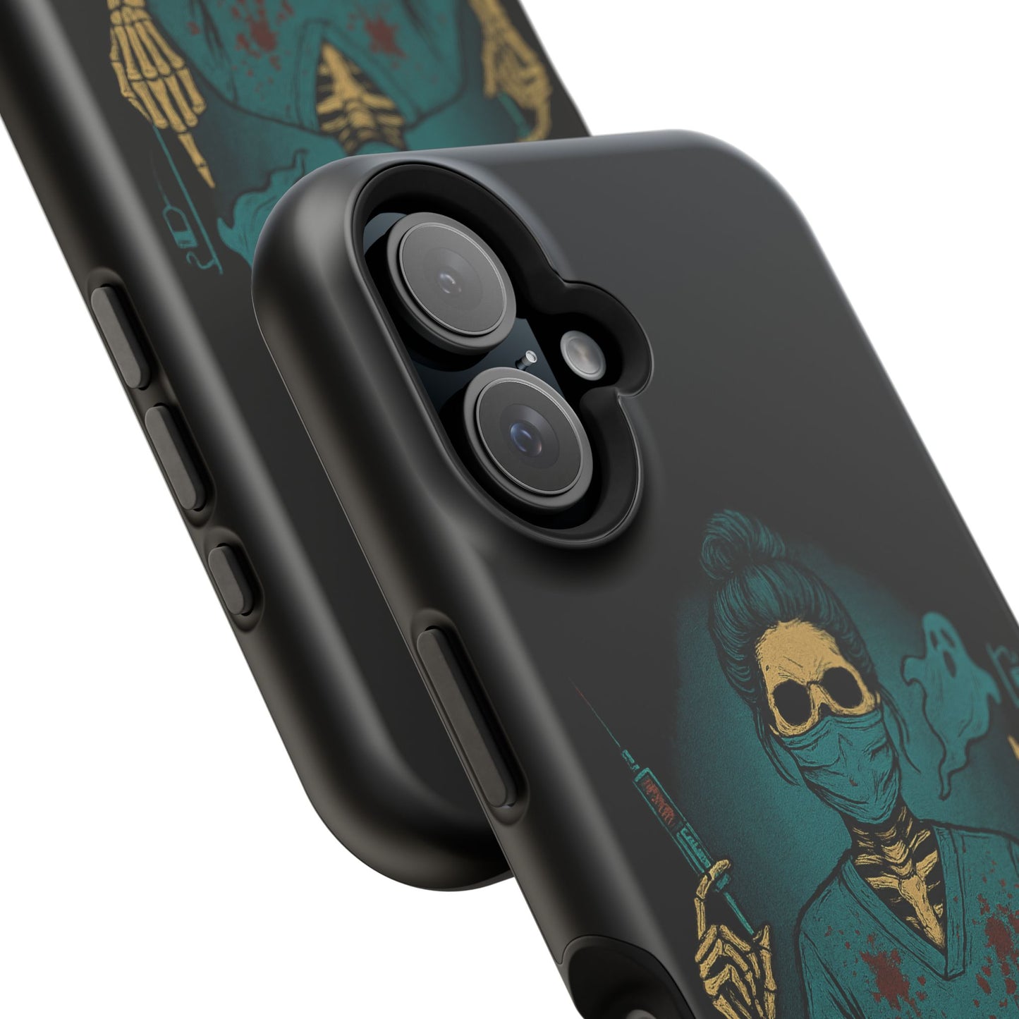 Gothic Nurse Phone Case – My Scrubs Are Bloodstained, Halloween Gift, Medical Humor, Nurse Appreciation, Skull Design, Stylish Tech [...]