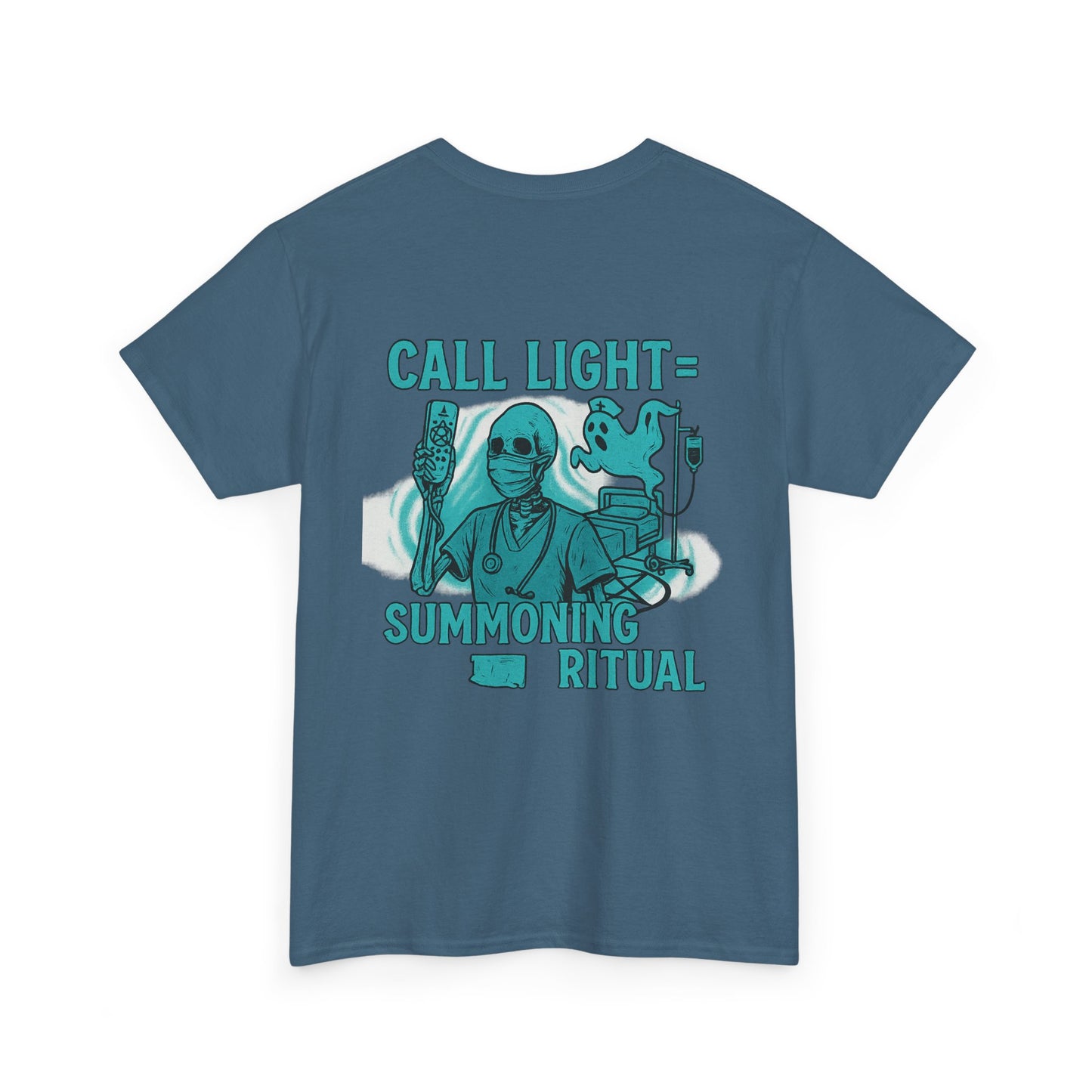 Mystical Summoning Tee, Unisex Everyday Shirt, Graphic Tee for Spooky Season, Perfect for Rituals or Gatherings, Unique Gift Idea