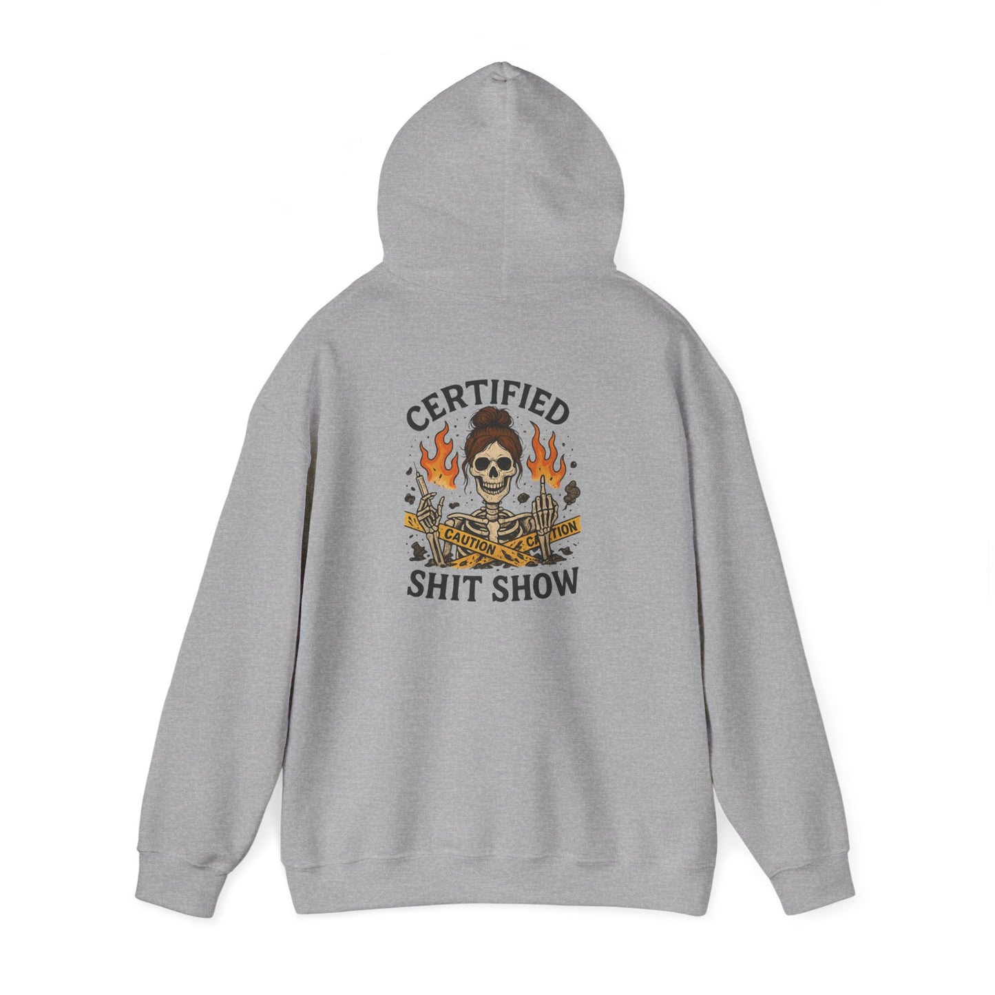 “Certified Shit Show” – Sarcastic Nurse Hoodie