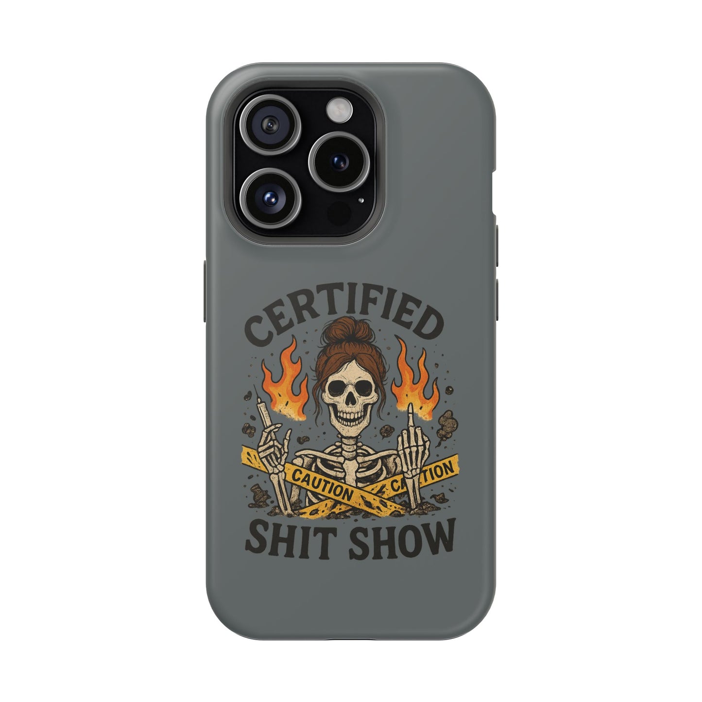 “Certified Shit Show” – Chaotic Nurse Phone Case
