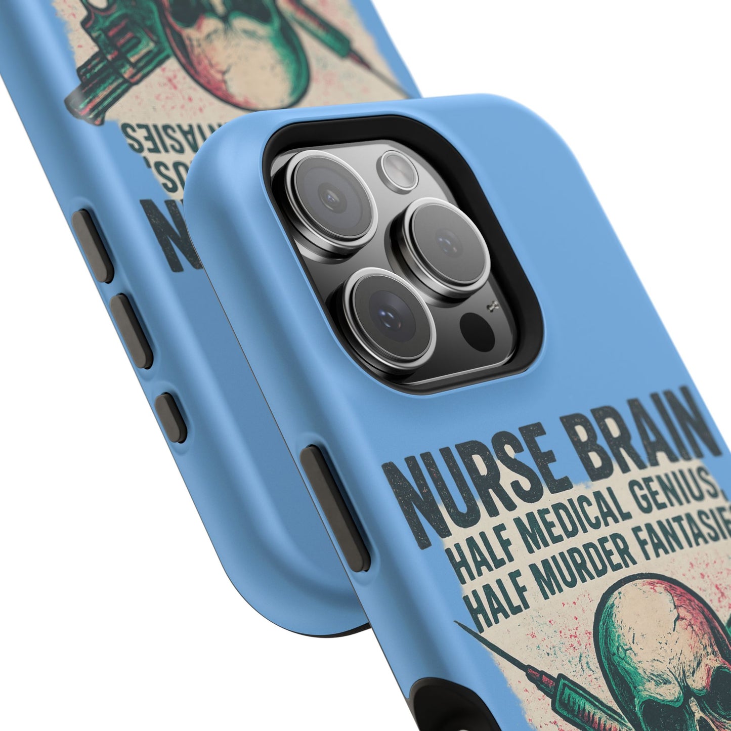 Nurse-Themed Phone Case, Medical Humor, Gift for Nurses, Unique Phone Accessory, Hospital Humor, Durable Tough Case