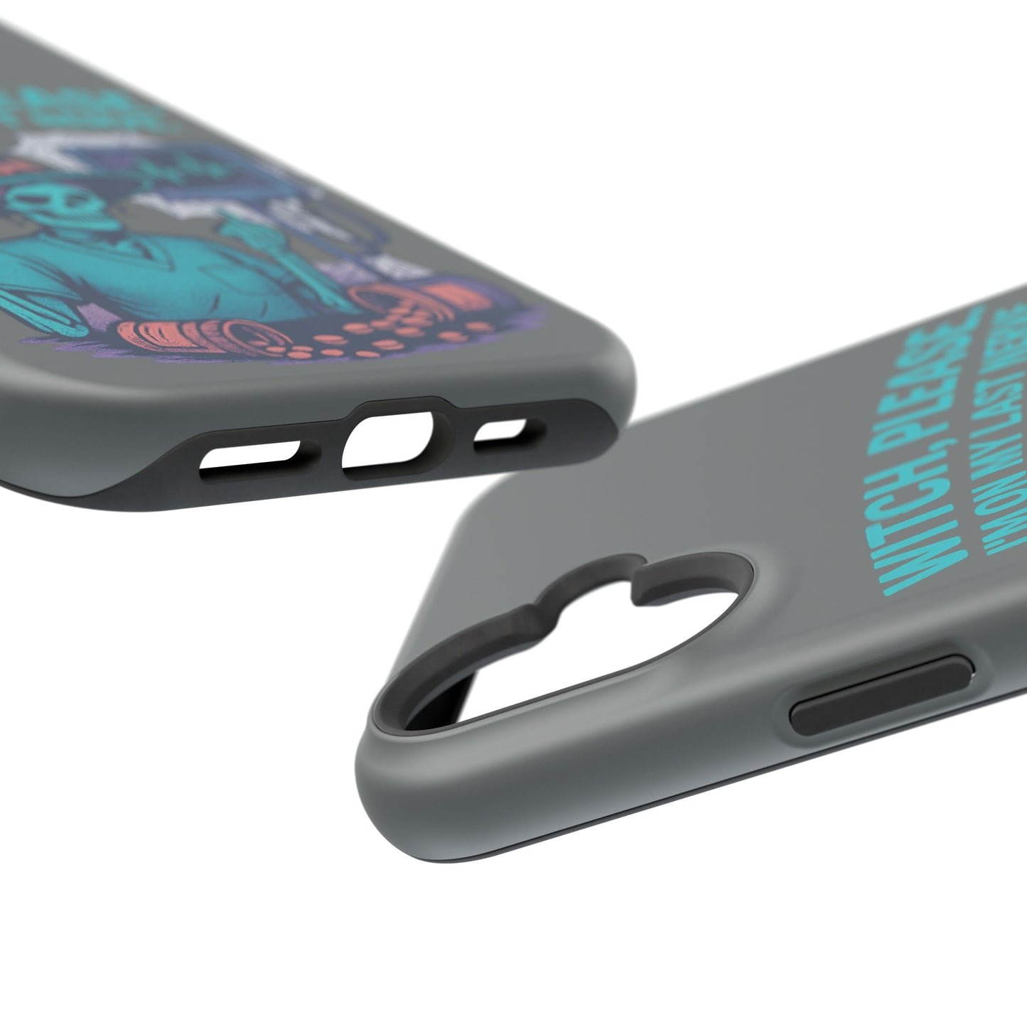 Spooky Phone Case: Witch Please! I'm On My Last Nerve, Halloween Gift, Cute Phone Accessory, Unique Tough Case, Funny Phone Protection