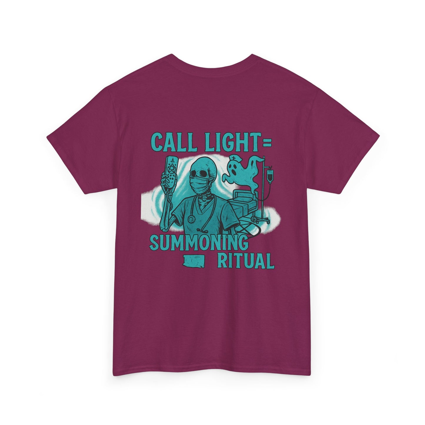 Mystical Summoning Tee, Unisex Everyday Shirt, Graphic Tee for Spooky Season, Perfect for Rituals or Gatherings, Unique Gift Idea