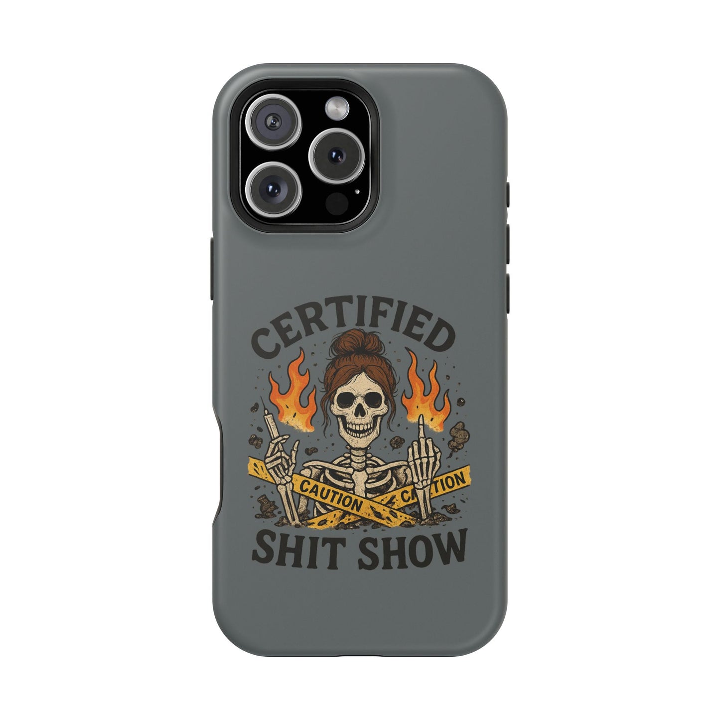 “Certified Shit Show” – Chaotic Nurse Phone Case