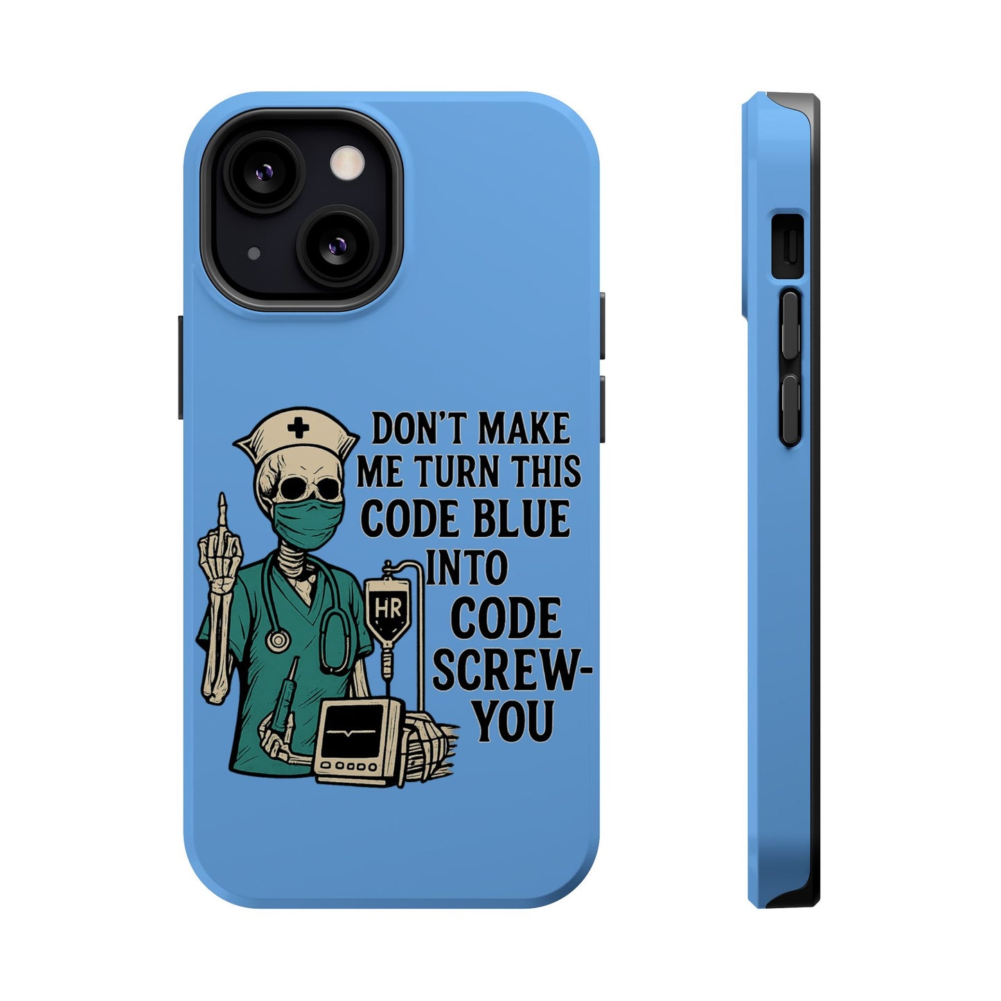 Magnetic Phone Cases with Medical Humor - Unique Gift for Nurses, Medical Professionals, Halloween, Birthday, Nursing School