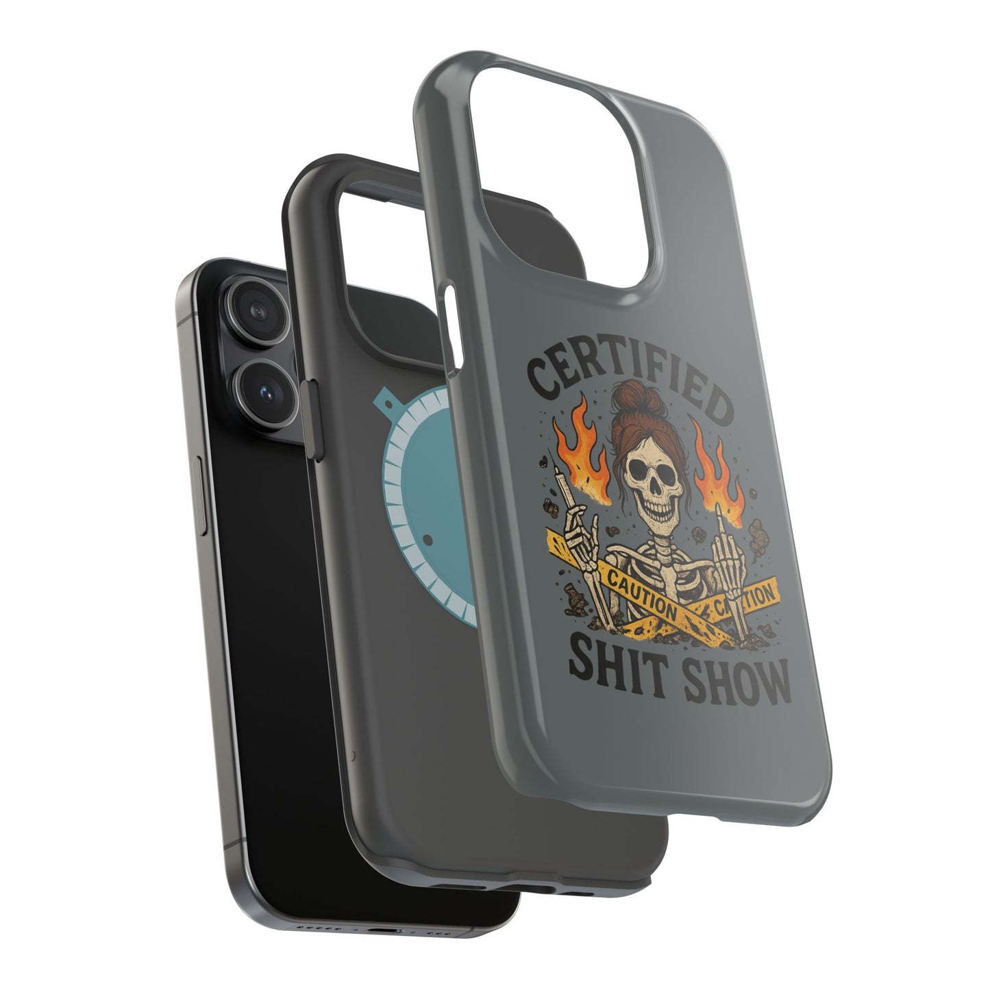 “Certified Shit Show” – Chaotic Nurse Phone Case