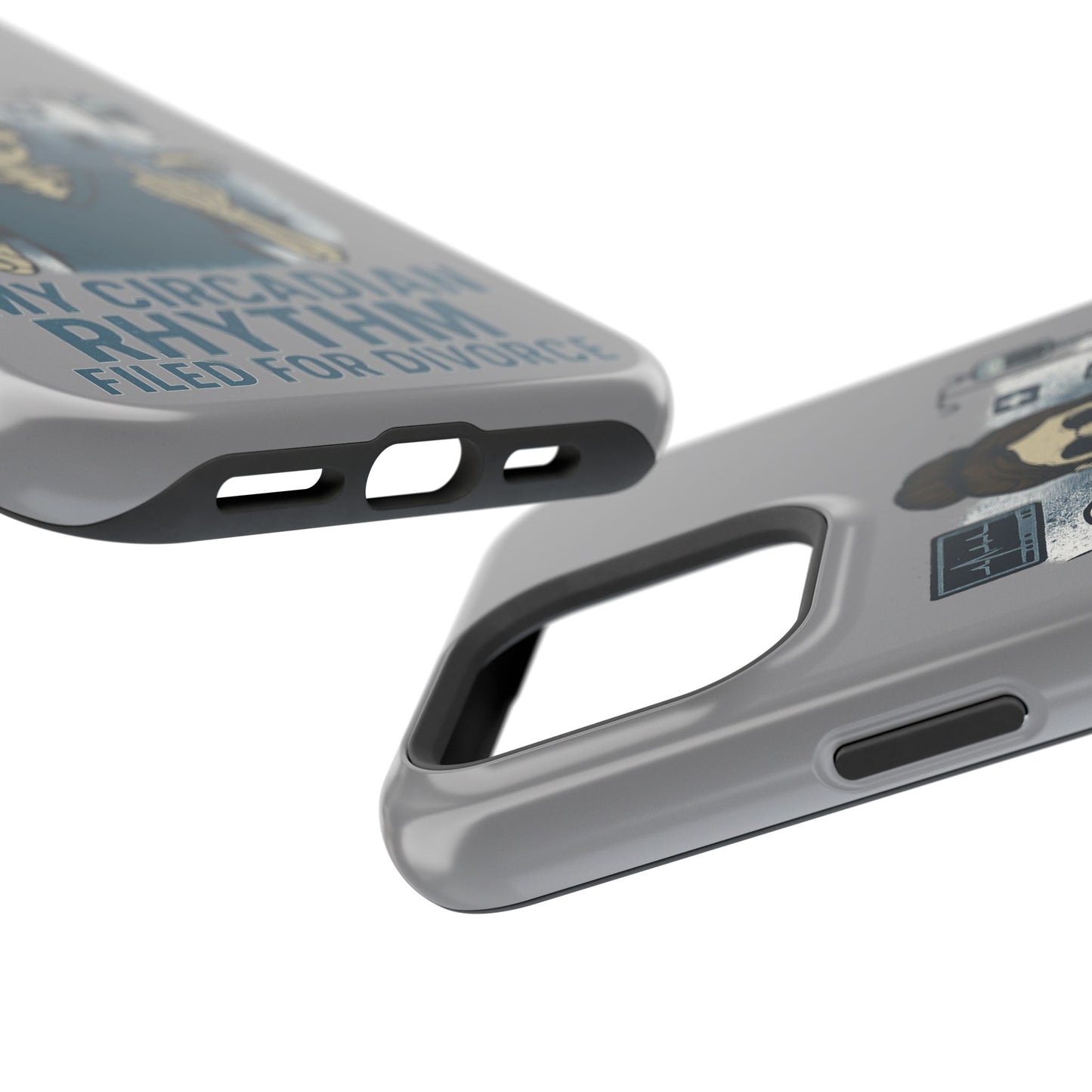 “My Circadian Rhythm Filed for Divorce” – Chaotic Nurse Phone Case