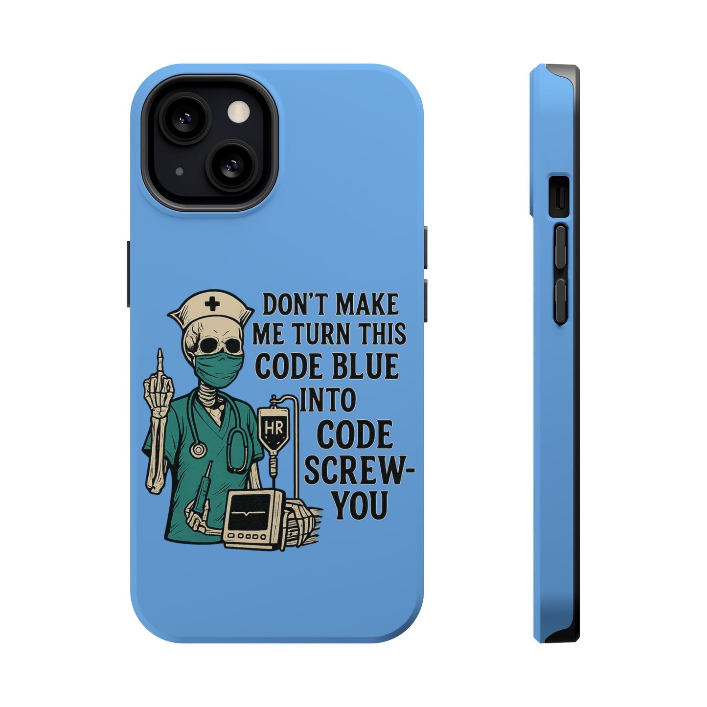 Magnetic Phone Cases with Medical Humor - Unique Gift for Nurses, Medical Professionals, Halloween, Birthday, Nursing School