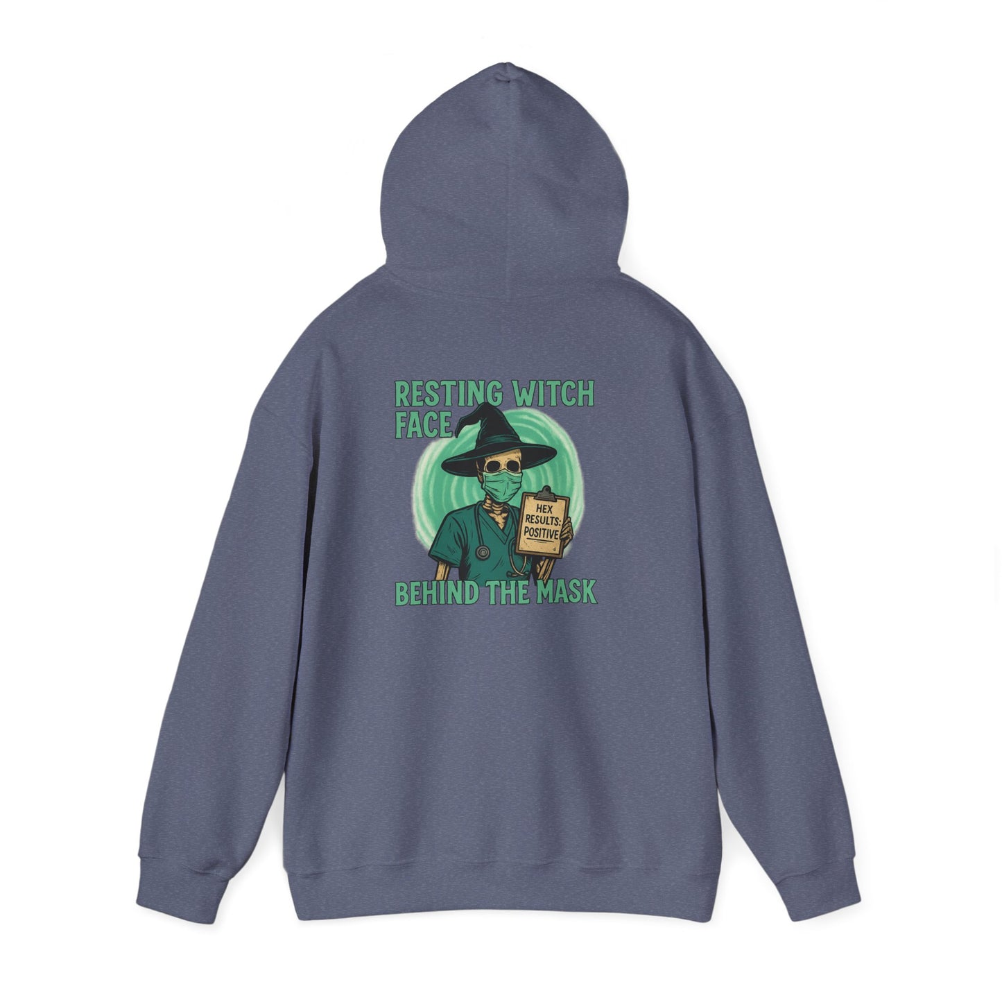 Resting Witch Face Unisex Hooded Sweatshirt, Halloween Sweatshirt, Funny Sweatshirt, Gift for Her/Him, Cozy Hoodie, Fall Fashion, [...]