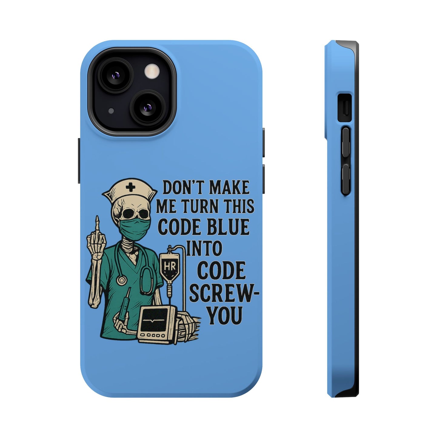 Magnetic Phone Cases with Medical Humor - Unique Gift for Nurses, Medical Professionals, Halloween, Birthday, Nursing School