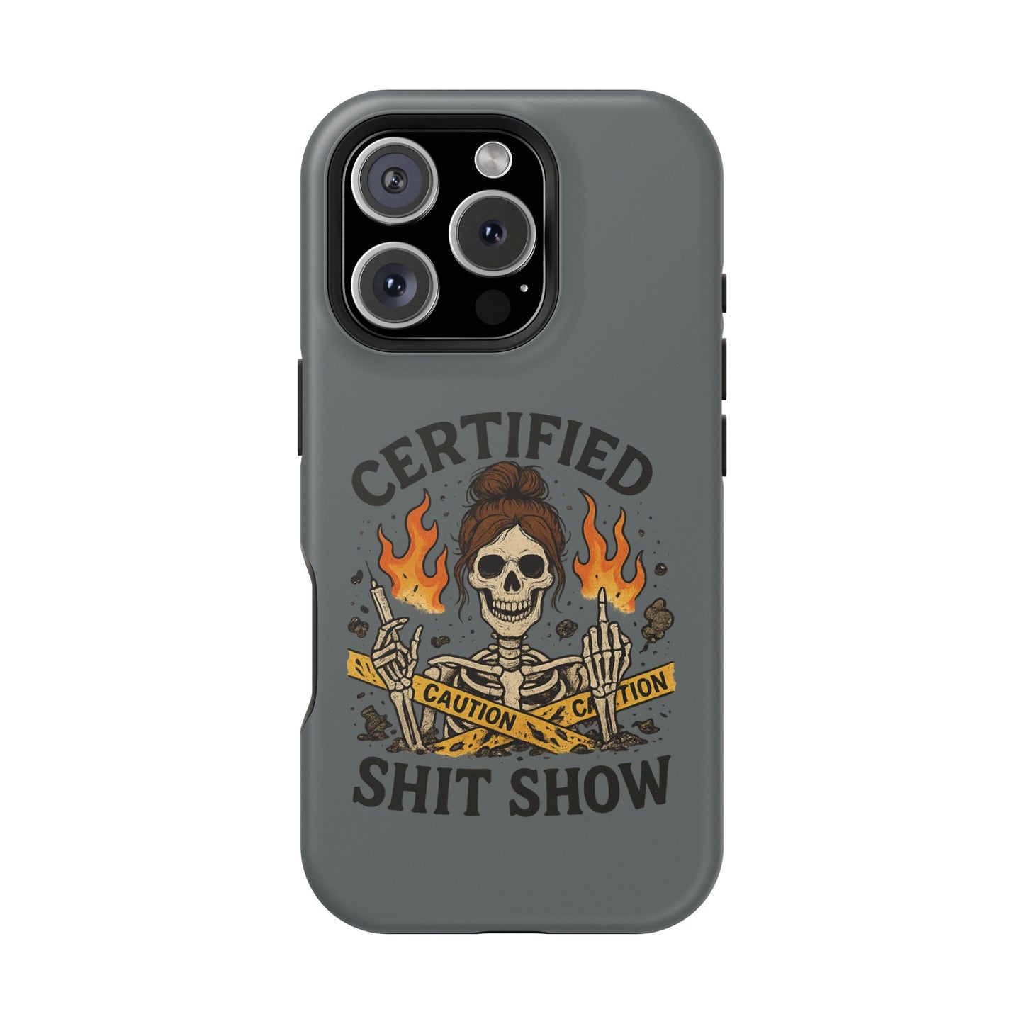 “Certified Shit Show” – Chaotic Nurse Phone Case