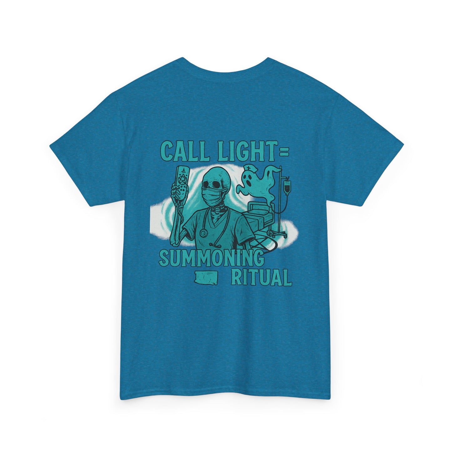 Mystical Summoning Tee, Unisex Everyday Shirt, Graphic Tee for Spooky Season, Perfect for Rituals or Gatherings, Unique Gift Idea