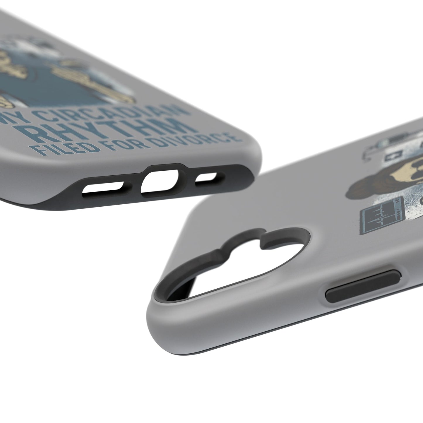 “My Circadian Rhythm Filed for Divorce” – Chaotic Nurse Phone Case