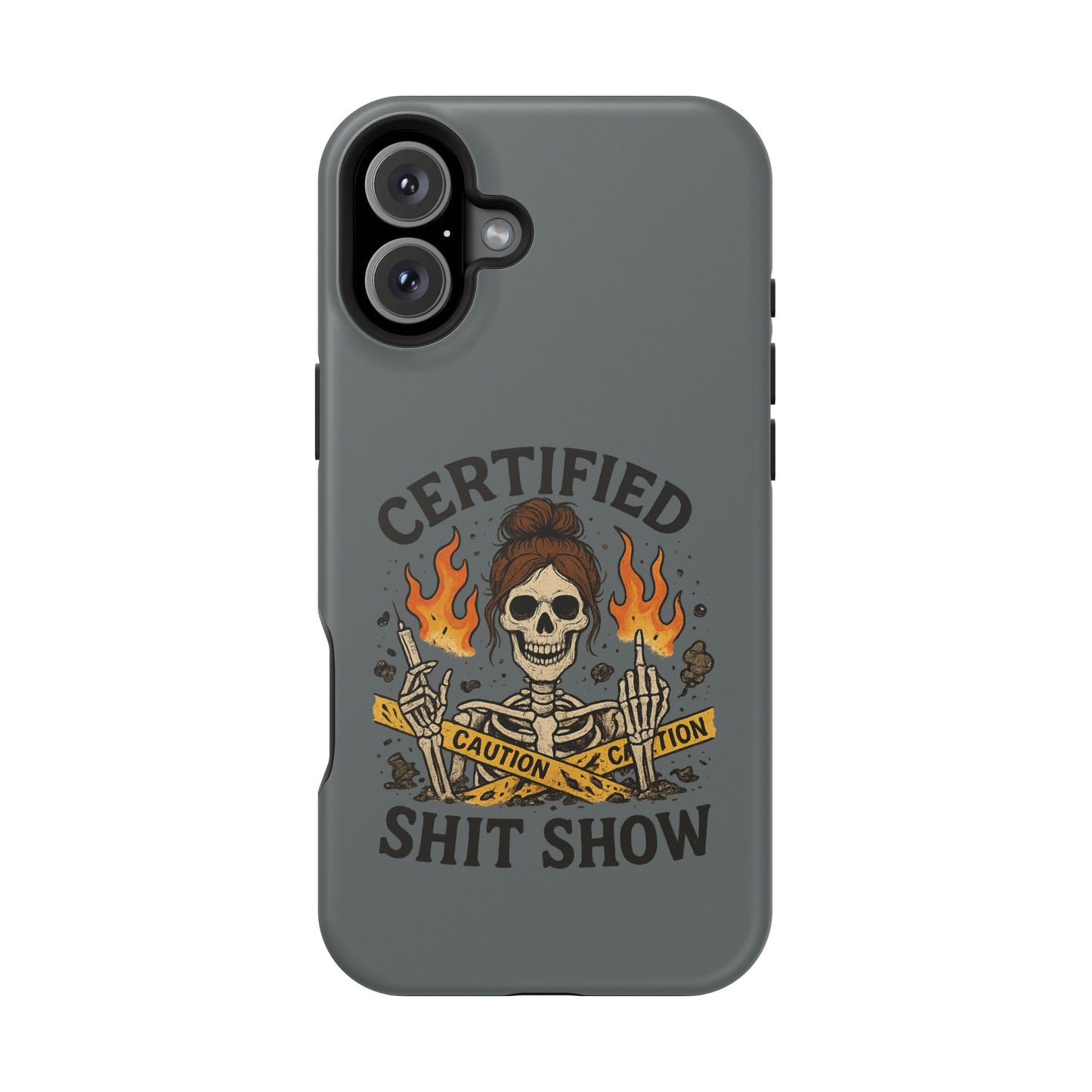“Certified Shit Show” – Chaotic Nurse Phone Case