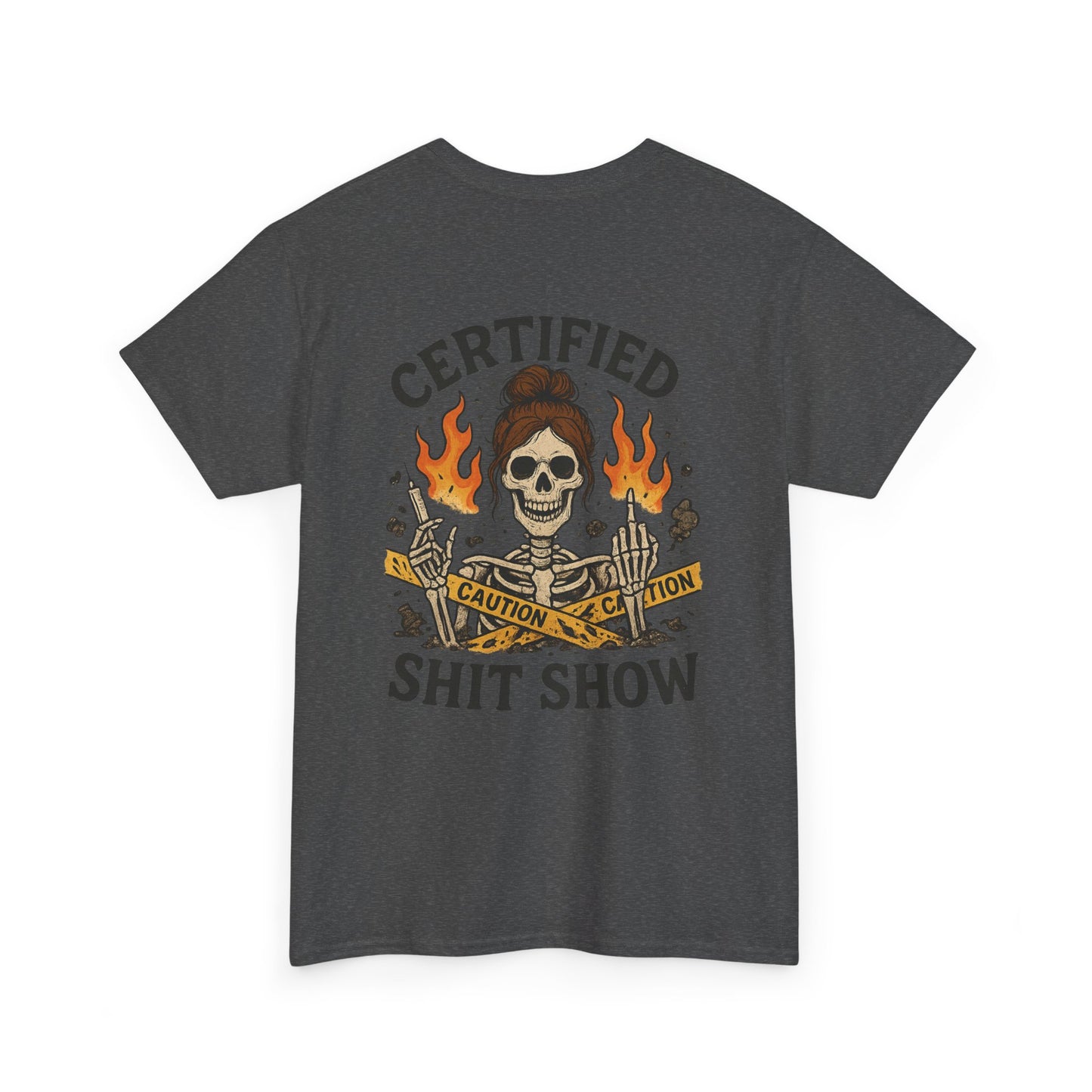 “Certified Shit Show” – Funny Nurse T-Shirt