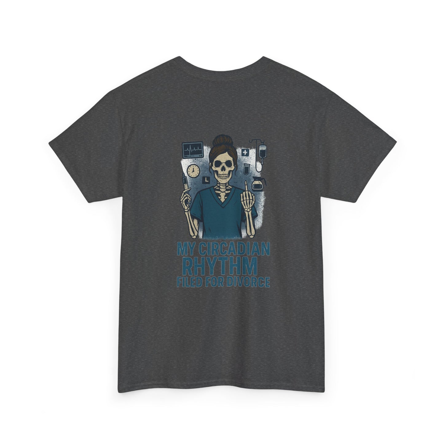 “My Circadian Rhythm Filed for Divorce” – Funny Nurse T-Shirt