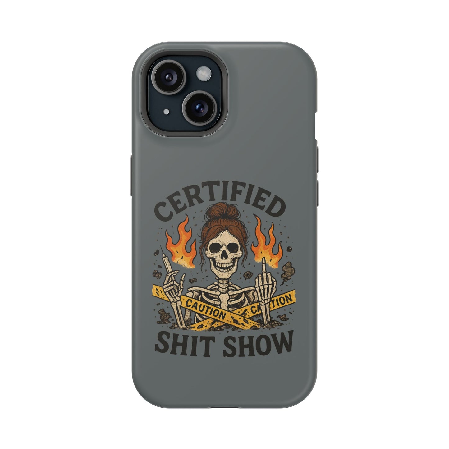 “Certified Shit Show” – Chaotic Nurse Phone Case