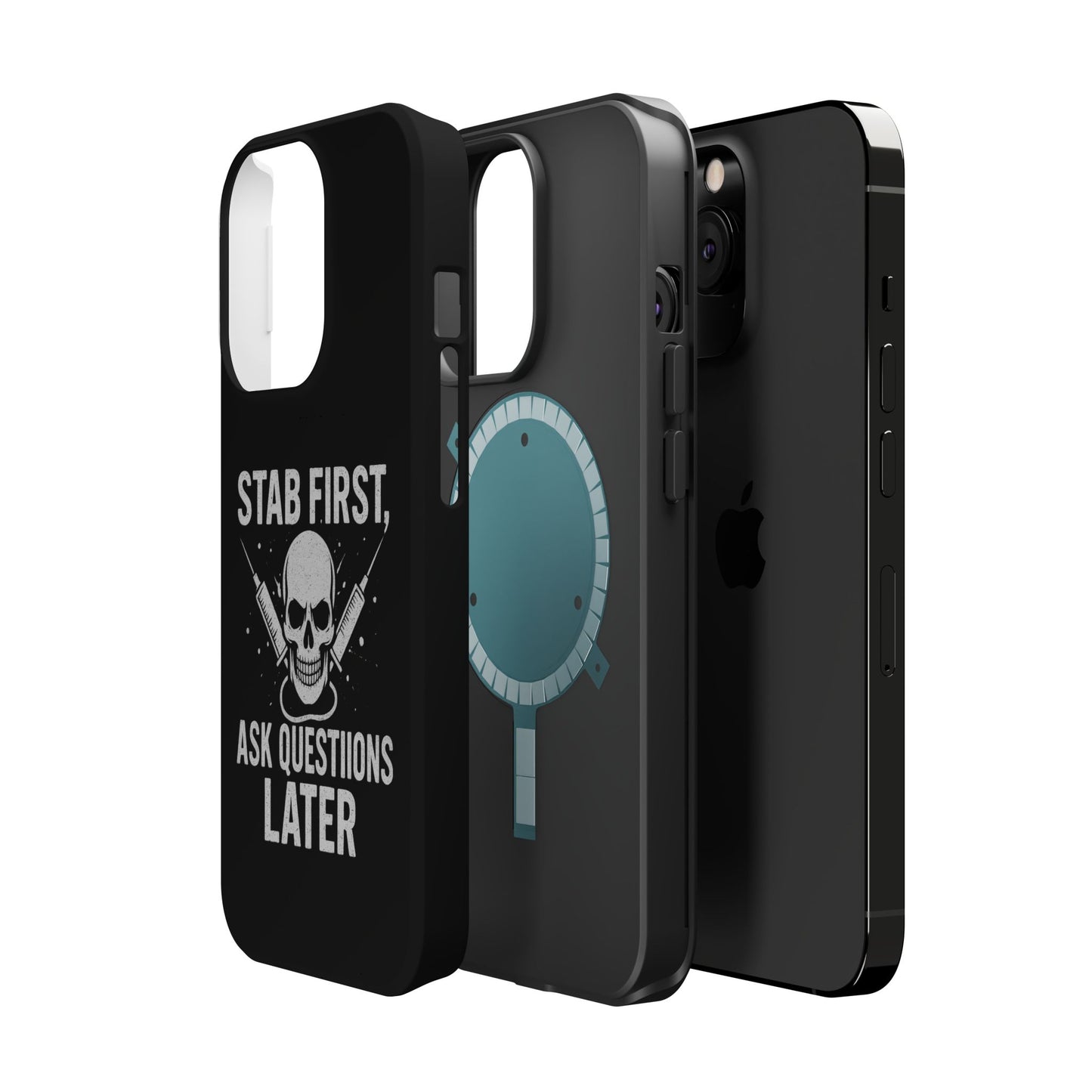 Bold Skull Magnetic Tough Cases - Edgy Phone Accessories, Great for Halloween, Unique Gifts for Rebels, Phone Cases for Men & Women, [...]