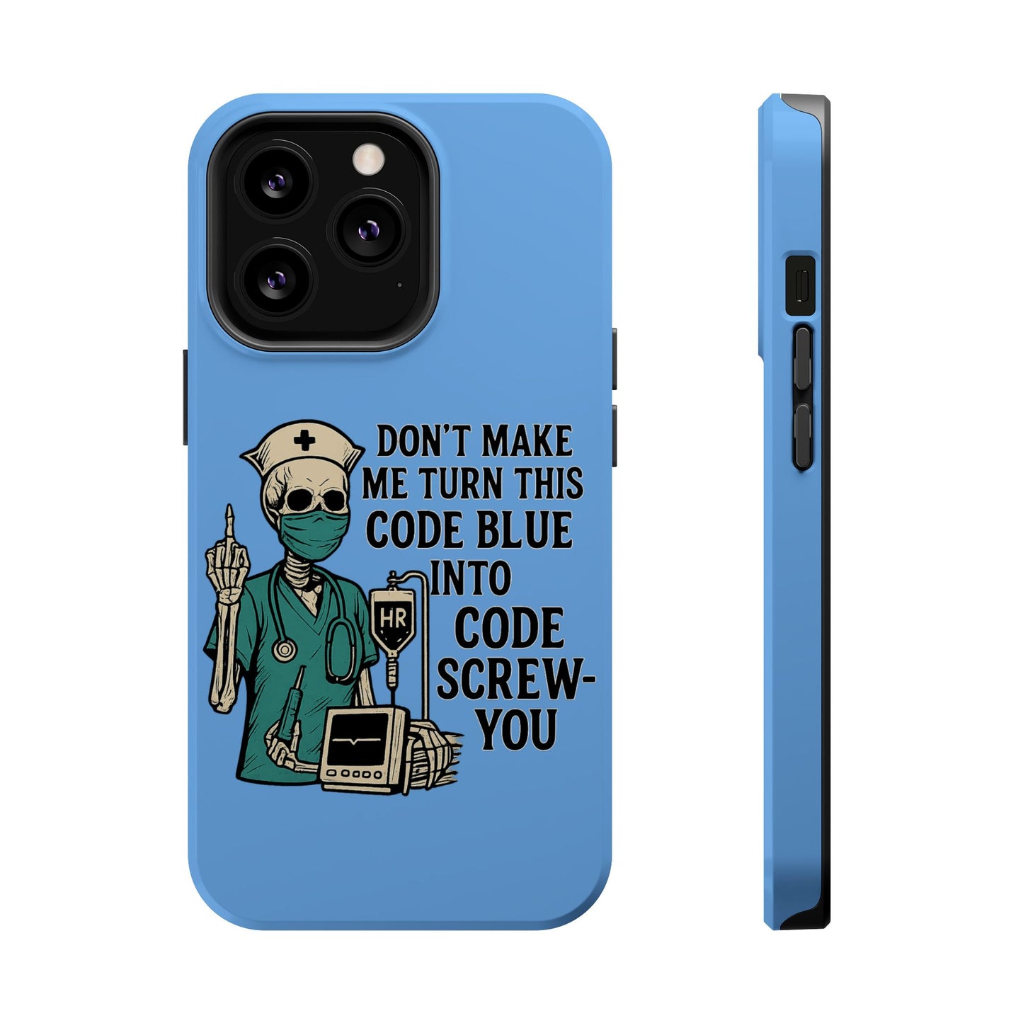 Magnetic Phone Cases with Medical Humor - Unique Gift for Nurses, Medical Professionals, Halloween, Birthday, Nursing School