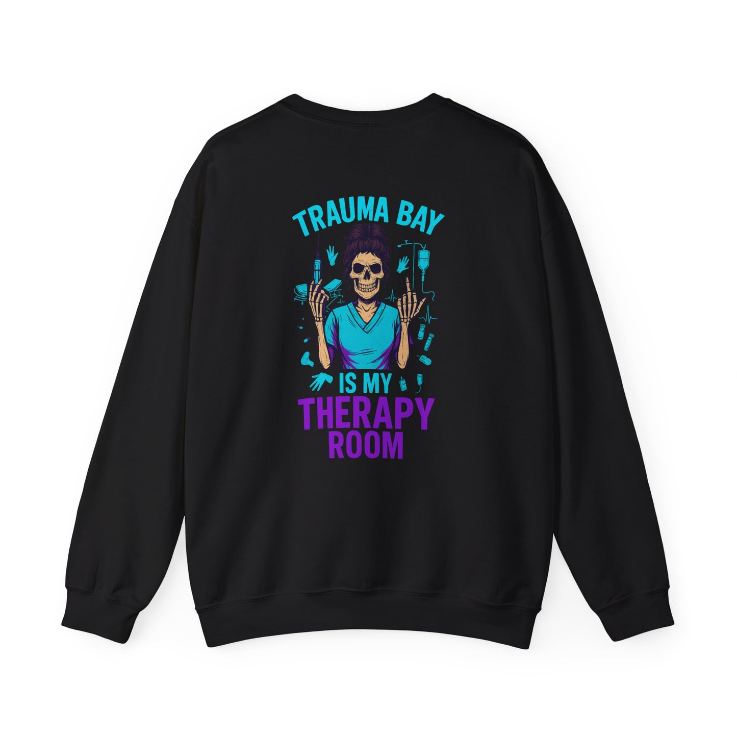 Trauma Bay Is My Therapy Room Sweatshirt – Unisex Heavy Blend™ Crewneck, Psychologist Gift, Comfort Loungewear, Self-Care Apparel, [...]