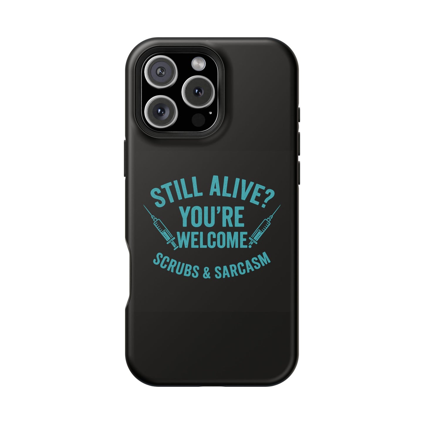 Funny Medical Magnetic Tough Cases | Nurse Gift, Scrubs & Sarcasm, Healthcare Humor, Doctor Case, Birthday Gift
