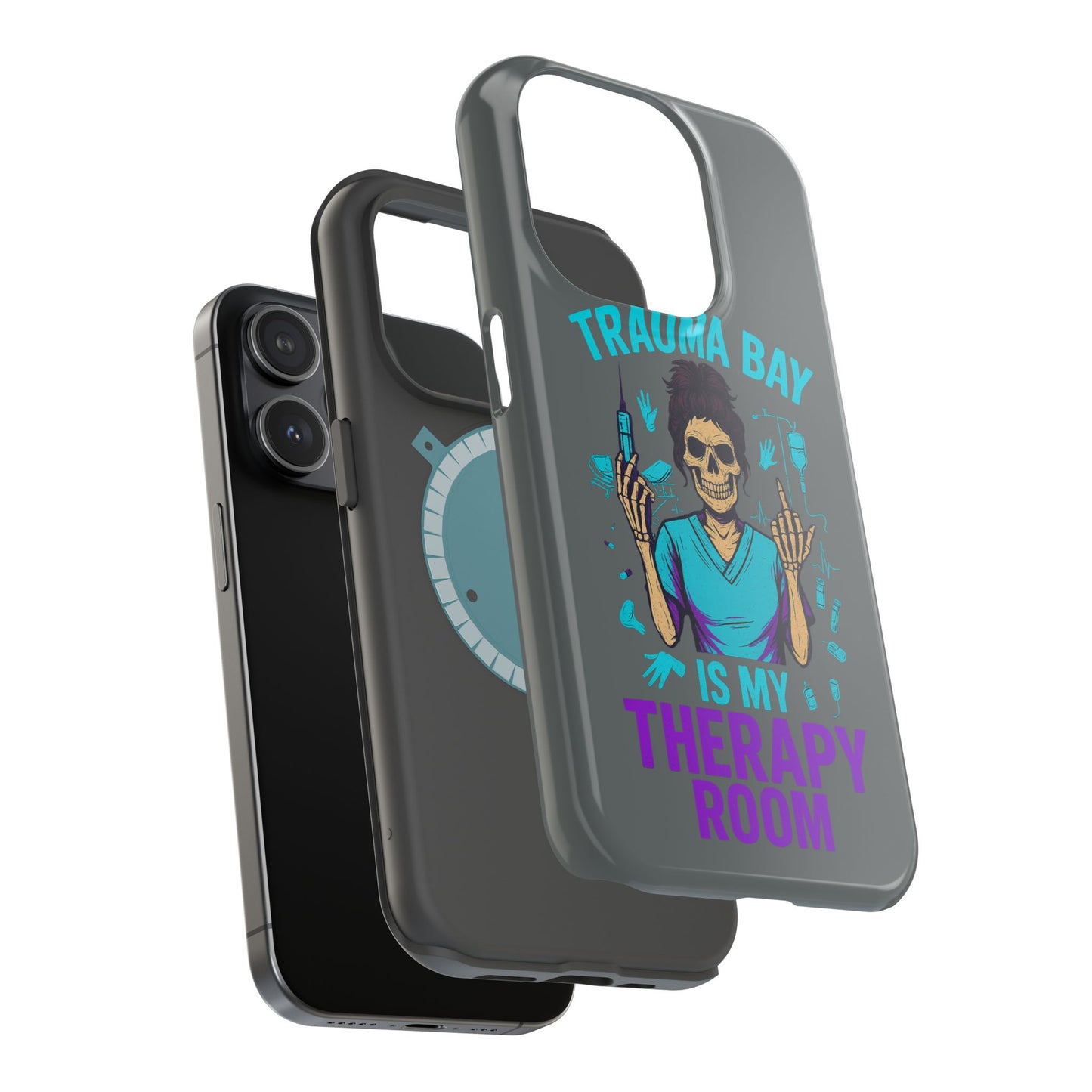 Magnetic Phone Case: Trauma Bay Is My Therapy Room - Perfect for Medical Professionals, Gifts for Nurses[...]