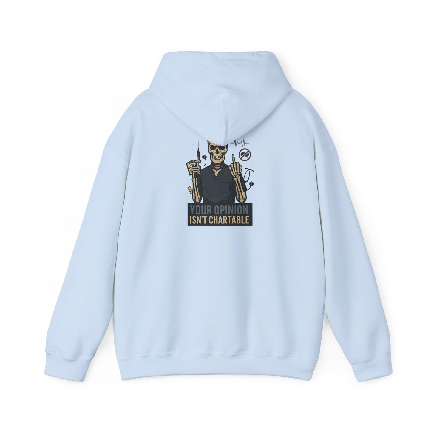 “Your Opinion Isn’t Chartable” – Men’s Chaos Hoodie