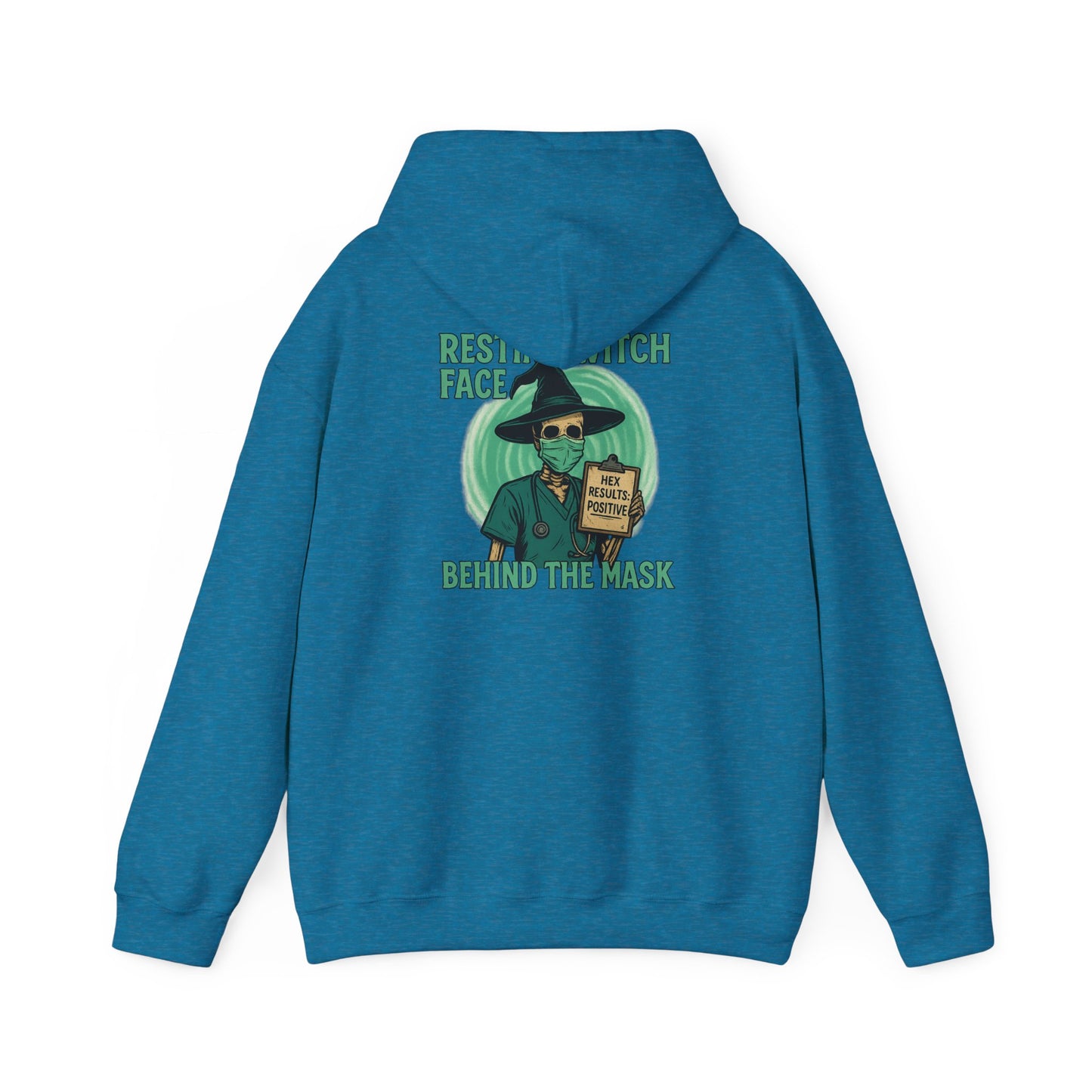 Resting Witch Face Unisex Hooded Sweatshirt, Halloween Sweatshirt, Funny Sweatshirt, Gift for Her/Him, Cozy Hoodie, Fall Fashion, [...]