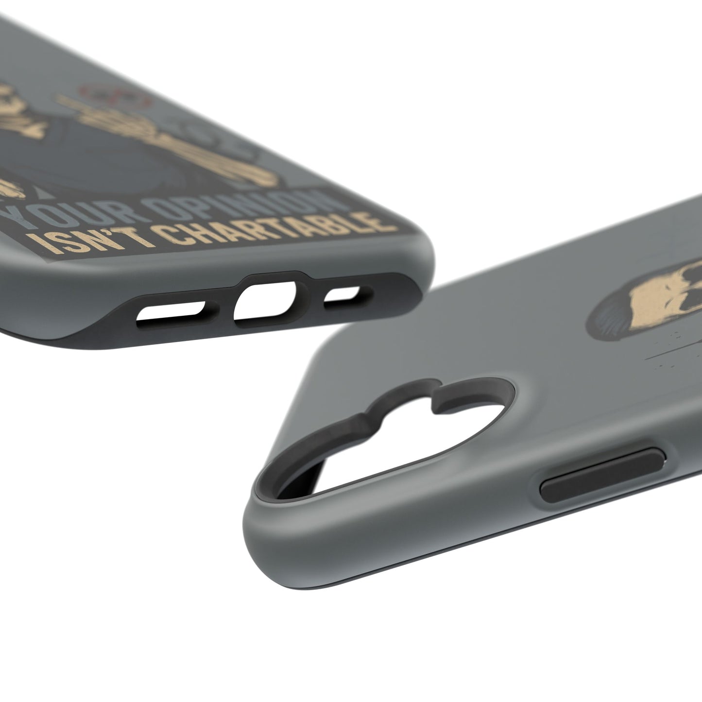 “Your Opinion Isn’t Chartable” – Nurse Phone Case for Men