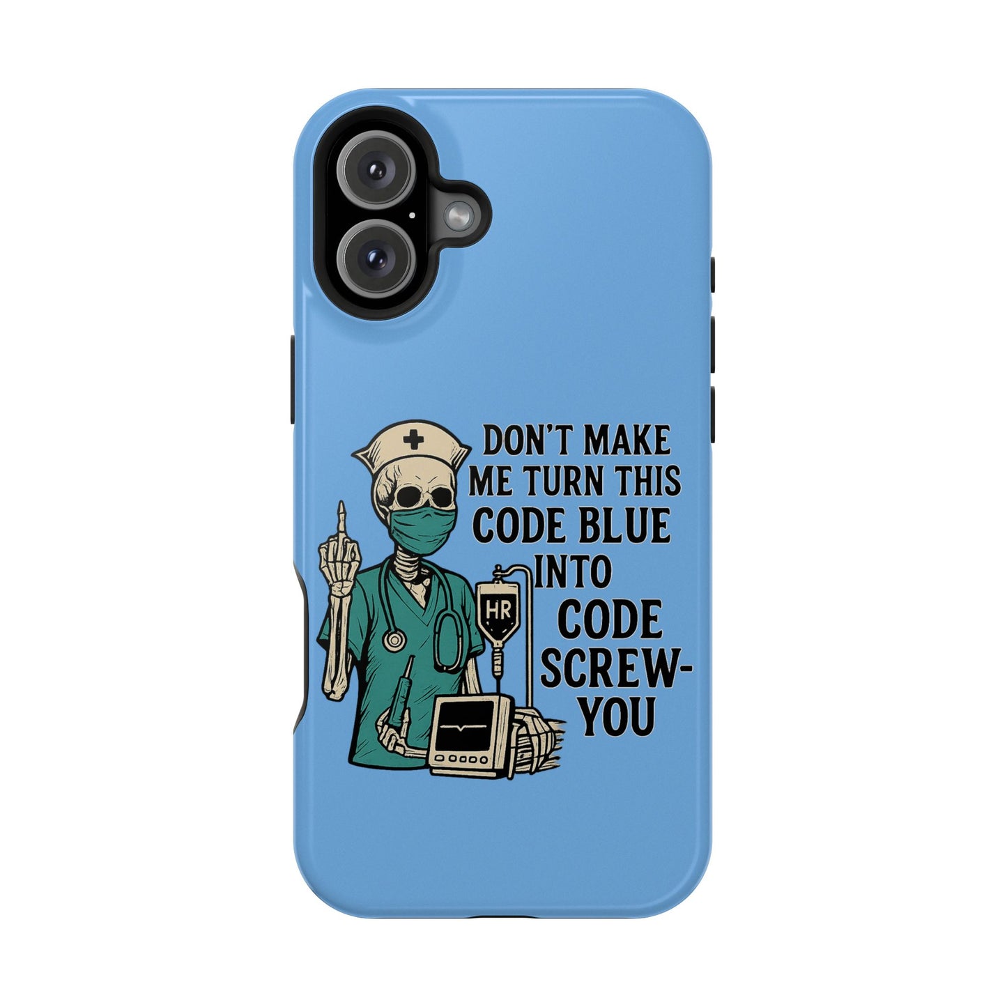 Magnetic Phone Cases with Medical Humor - Unique Gift for Nurses, Medical Professionals, Halloween, Birthday, Nursing School