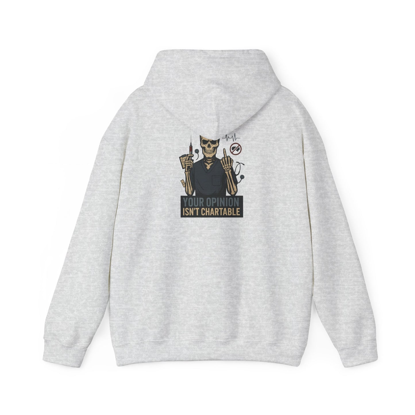 “Your Opinion Isn’t Chartable” – Men’s Chaos Hoodie