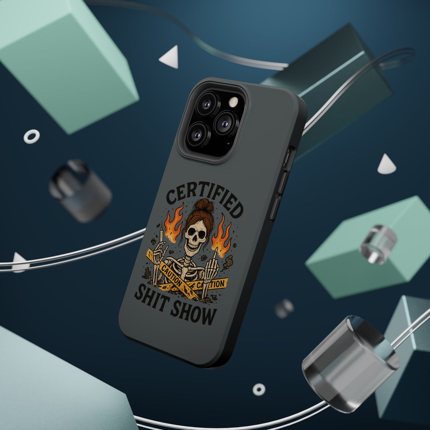 “Certified Shit Show” – Chaotic Nurse Phone Case