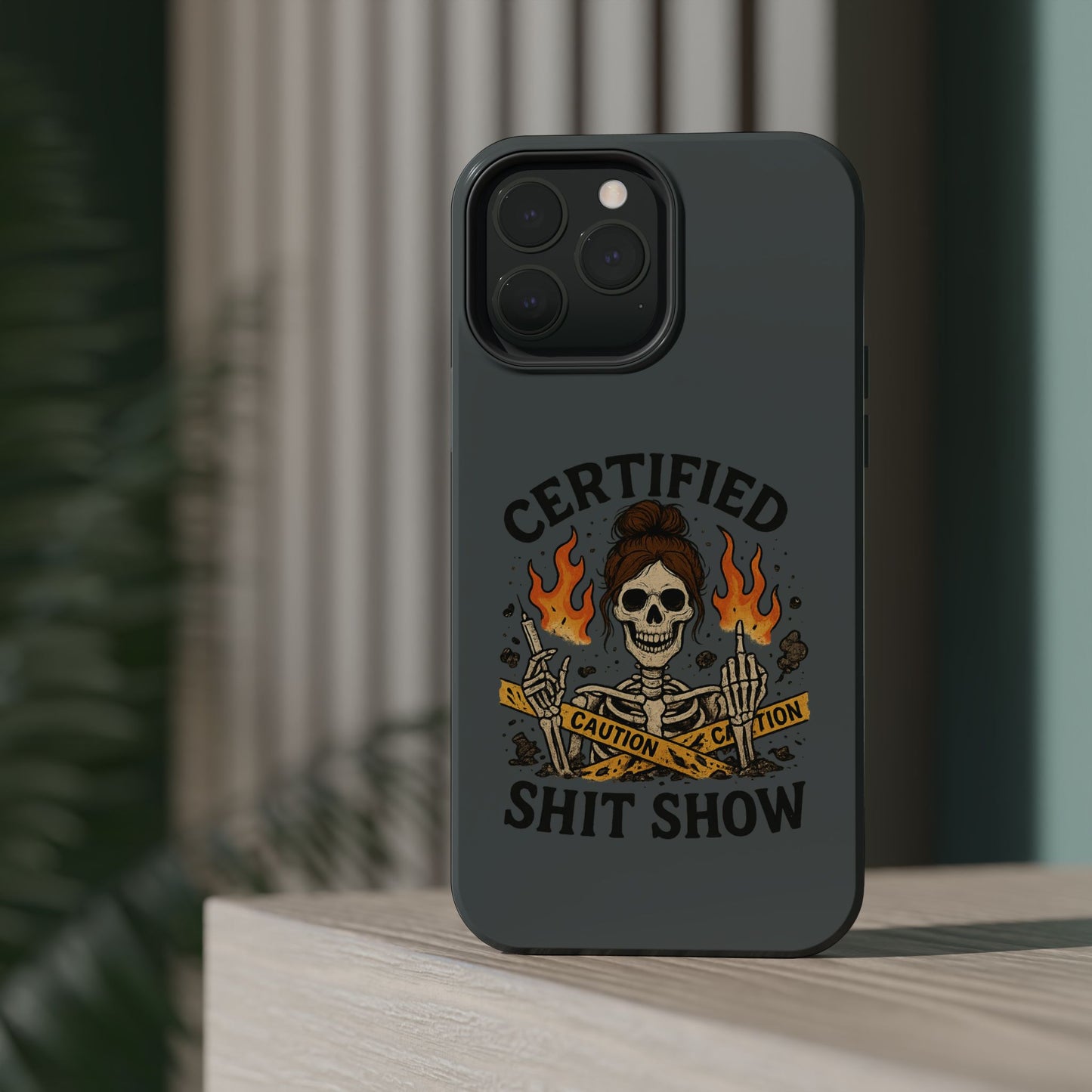 “Certified Shit Show” – Chaotic Nurse Phone Case
