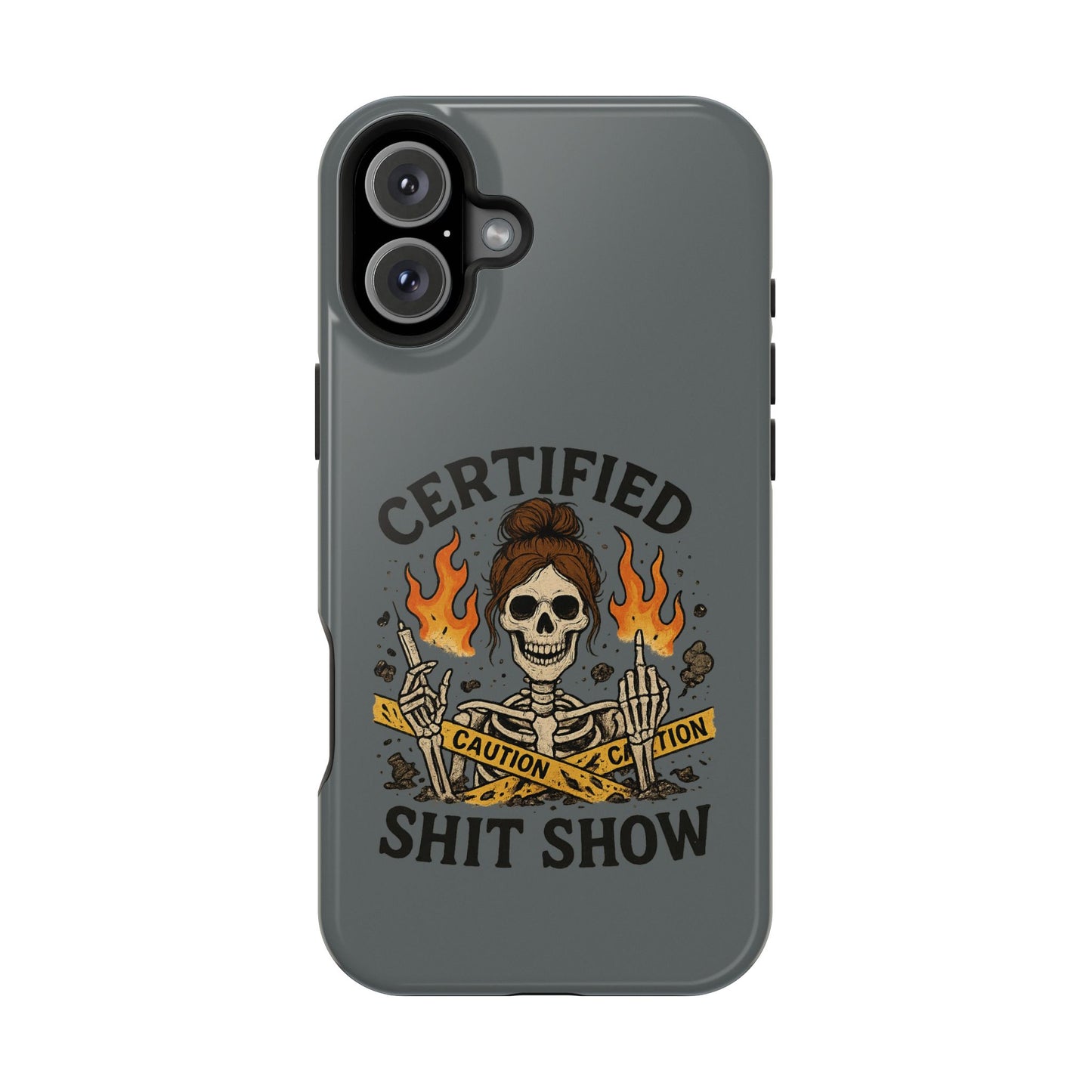 “Certified Shit Show” – Chaotic Nurse Phone Case
