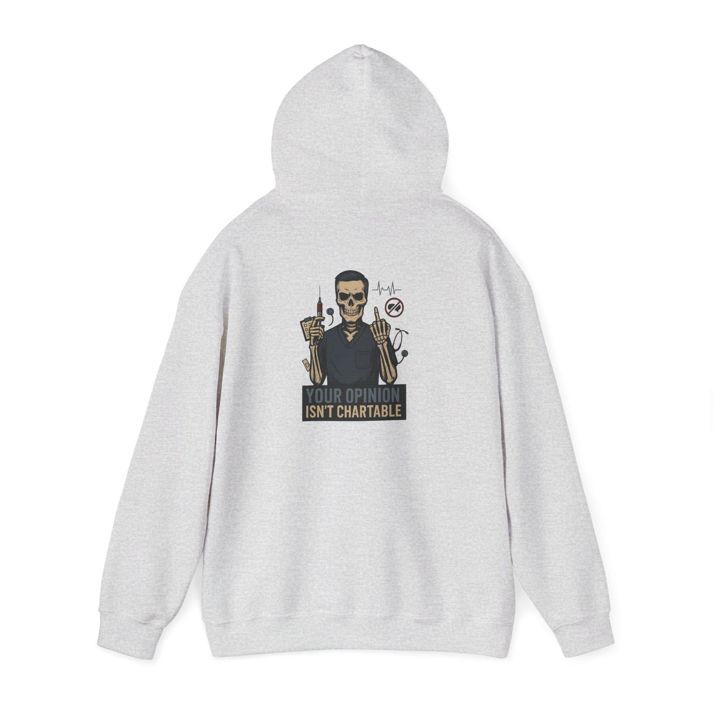 “Your Opinion Isn’t Chartable” – Men’s Chaos Hoodie