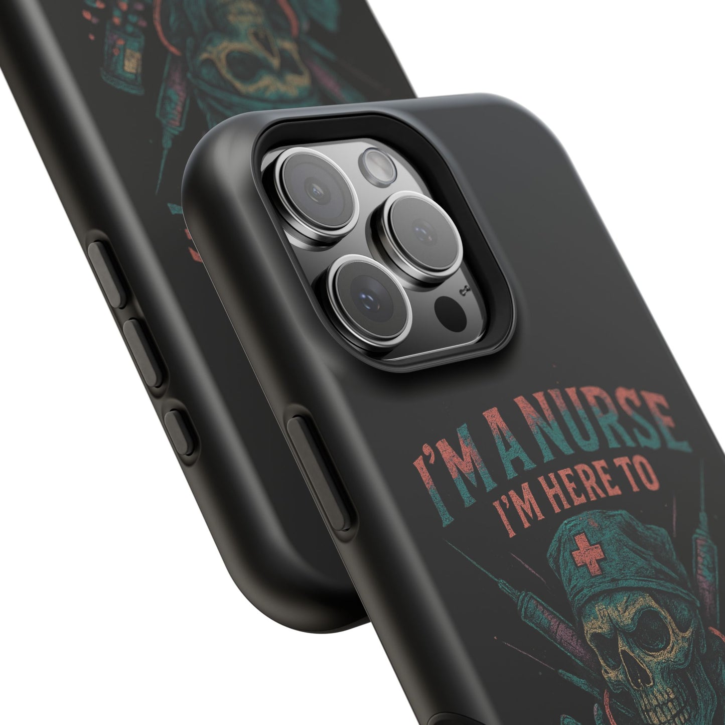 Nurse Humor Phone Case - Magnetic Tough Cases for Healthcare Professionals, Funny Nurse Gifts, Medical Gear, Supportive Nurse Accessories