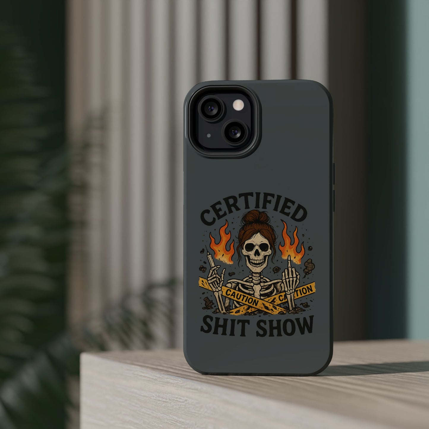 “Certified Shit Show” – Chaotic Nurse Phone Case