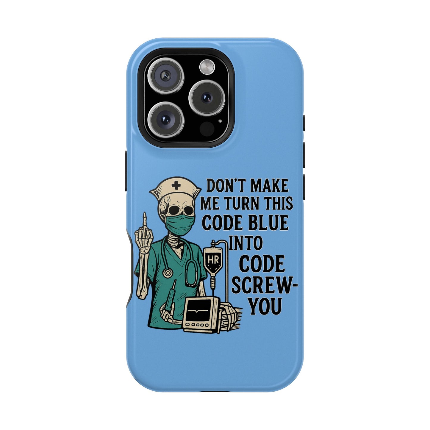 Magnetic Phone Cases with Medical Humor - Unique Gift for Nurses, Medical Professionals, Halloween, Birthday, Nursing School