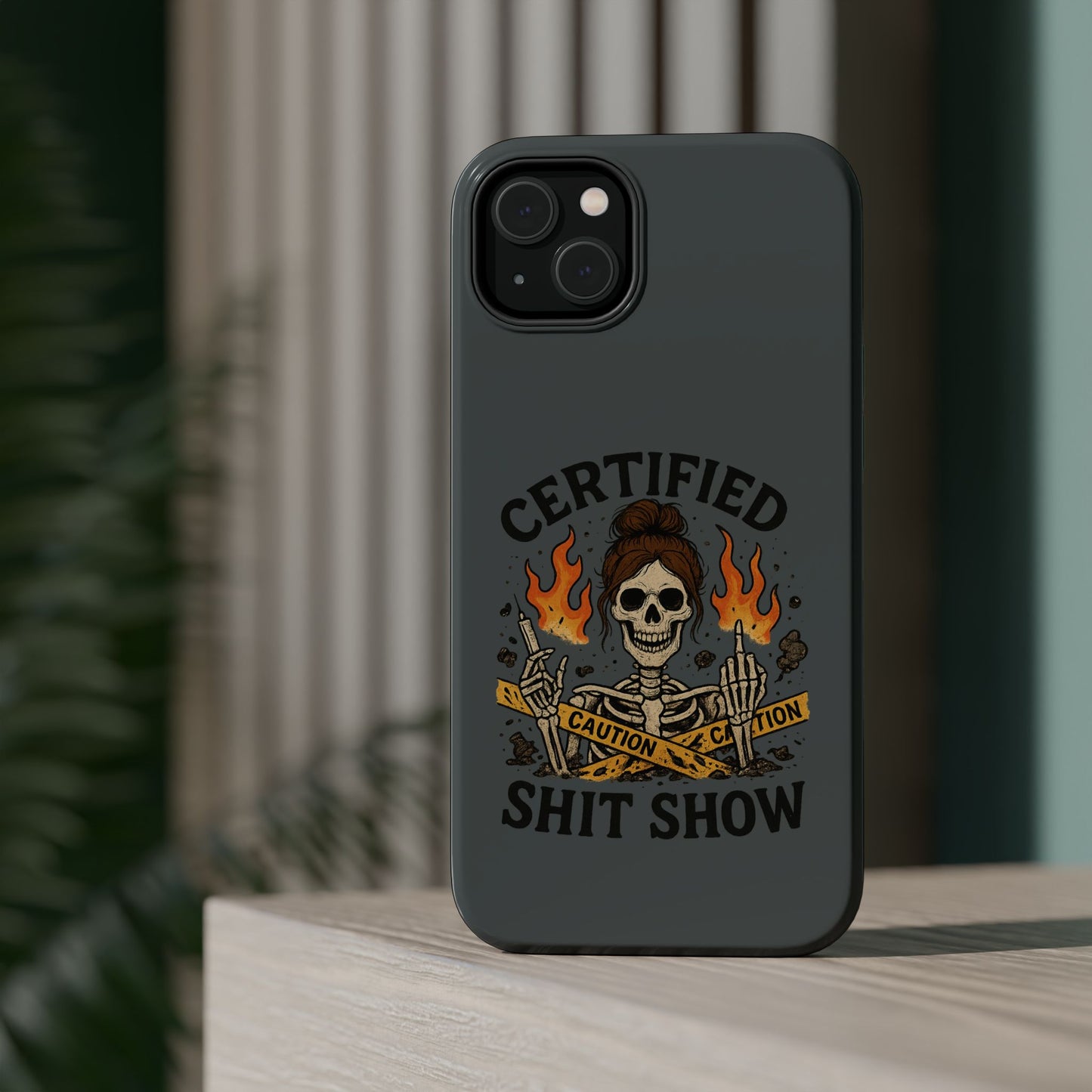 “Certified Shit Show” – Chaotic Nurse Phone Case