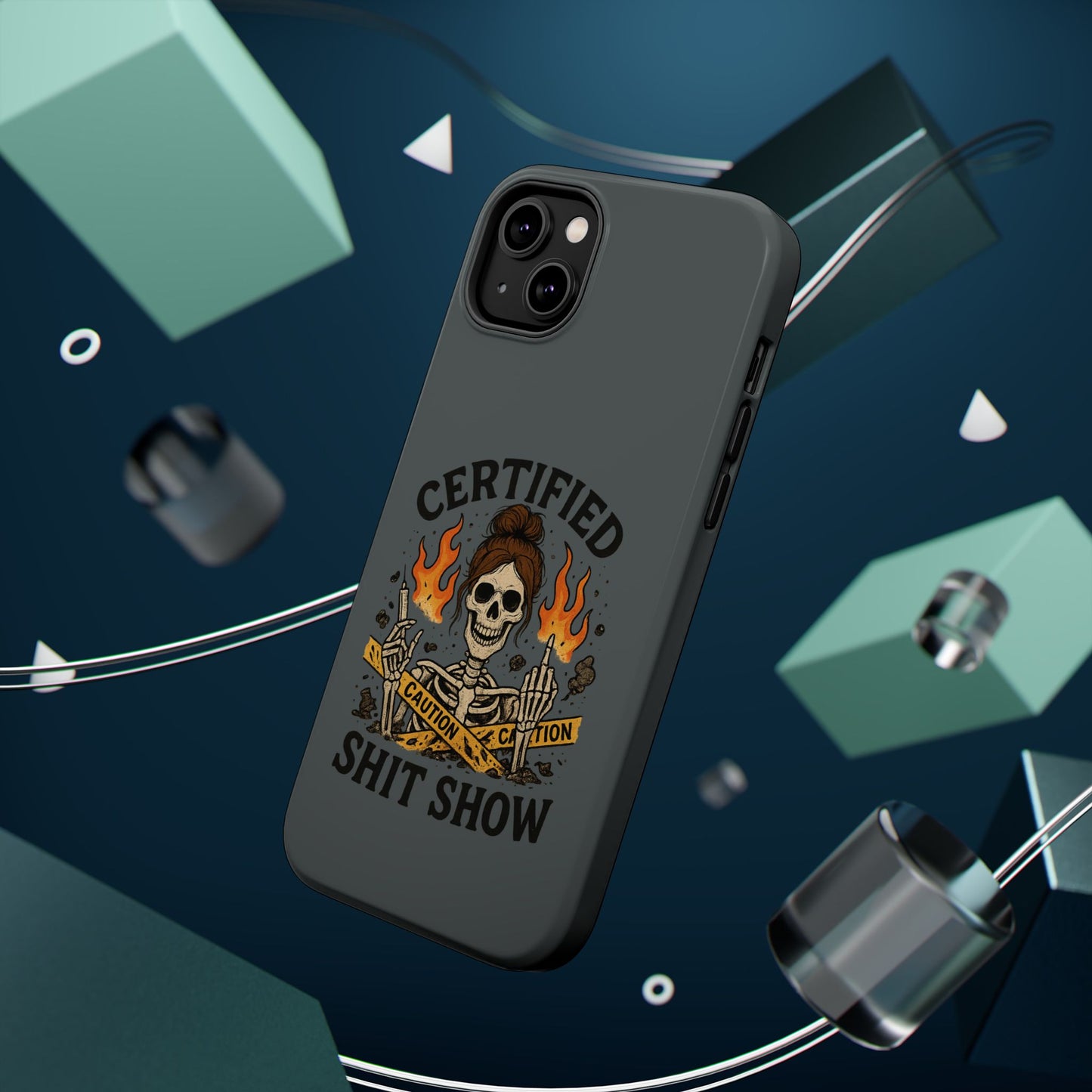 “Certified Shit Show” – Chaotic Nurse Phone Case