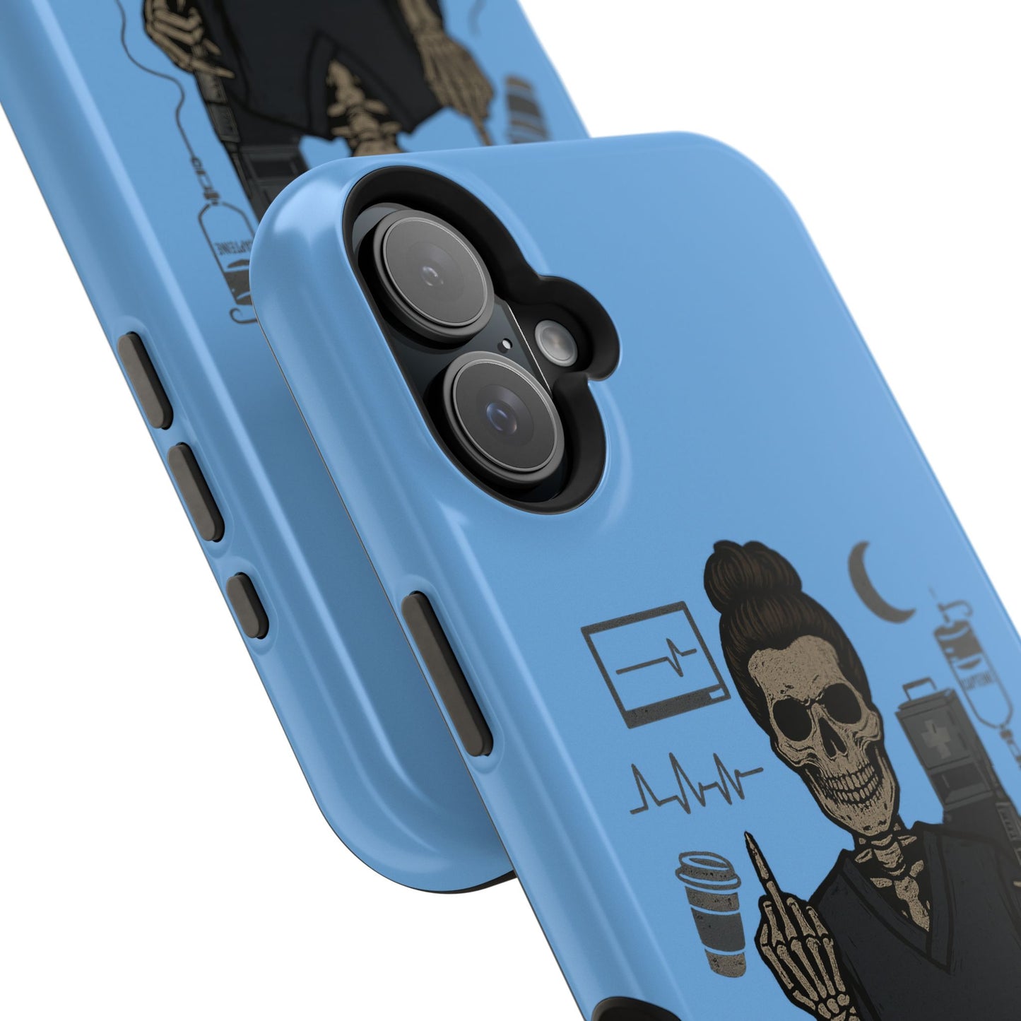 “It’s Not Night Shift Until Someone Cries and Someone Codes” – Nurse Chaos Phone Case