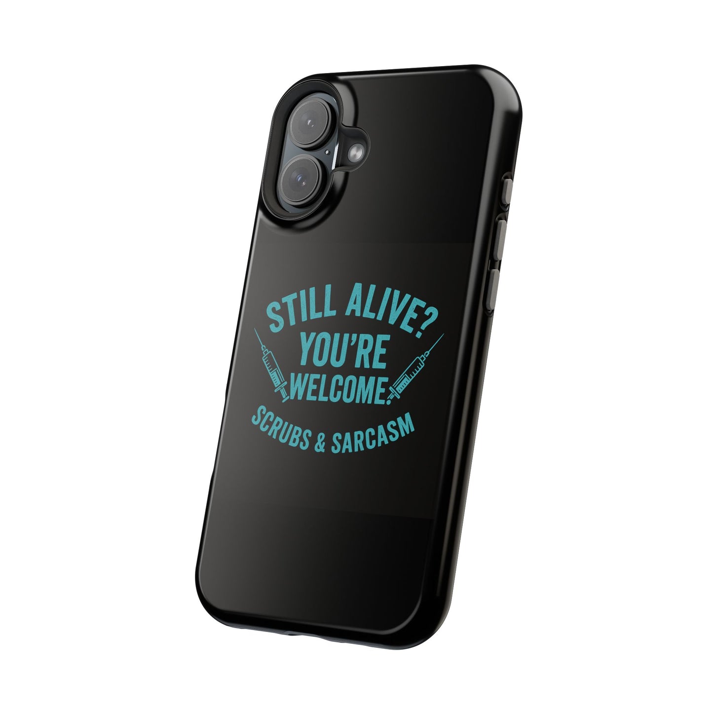 Funny Medical Magnetic Tough Cases | Nurse Gift, Scrubs & Sarcasm, Healthcare Humor, Doctor Case, Birthday Gift