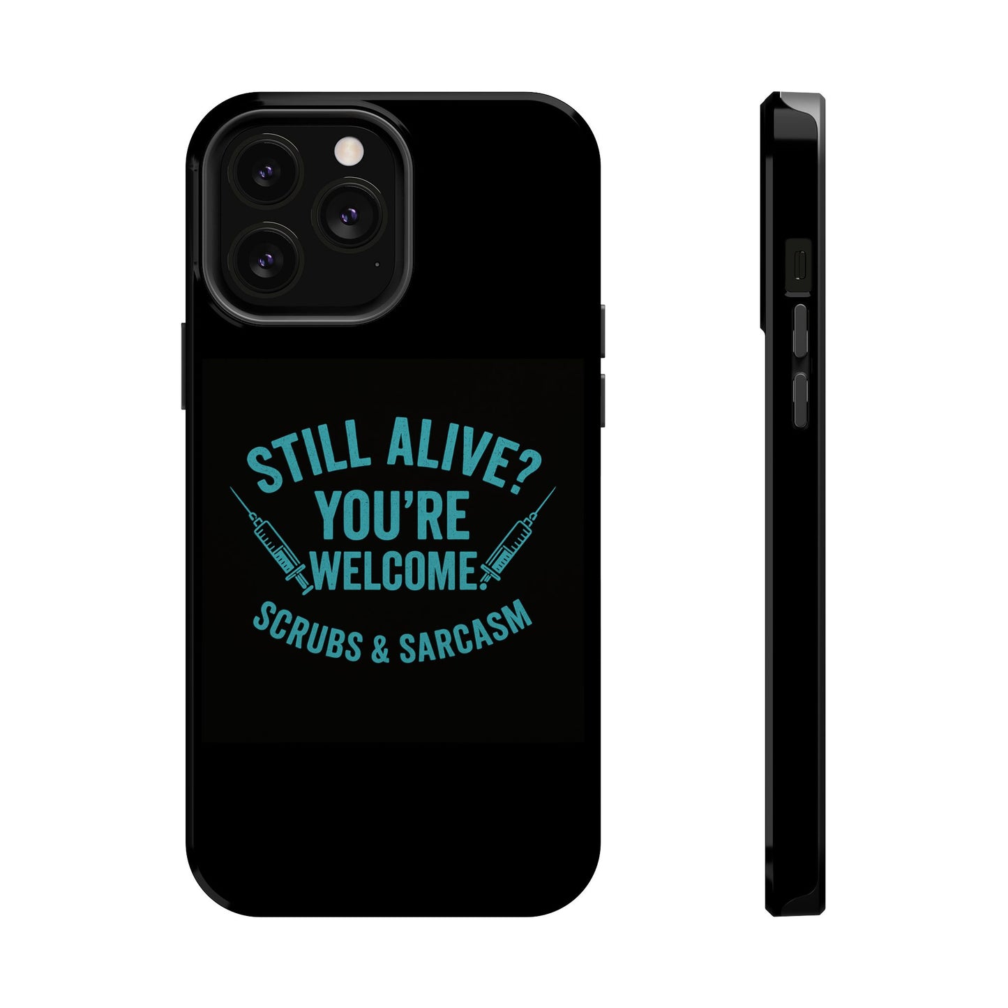 Funny Medical Magnetic Tough Cases | Nurse Gift, Scrubs & Sarcasm, Healthcare Humor, Doctor Case, Birthday Gift
