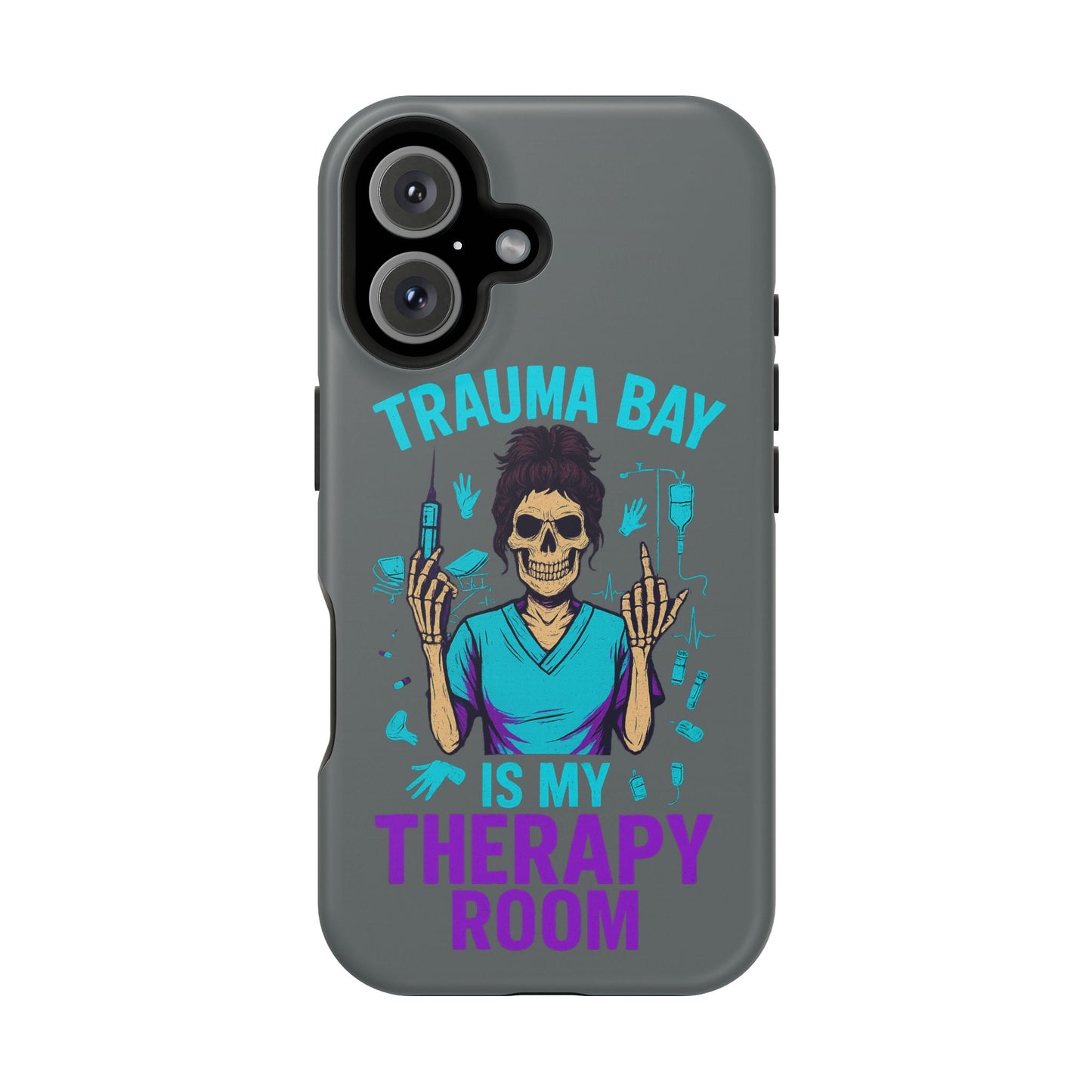 Magnetic Phone Case: Trauma Bay Is My Therapy Room - Perfect for Medical Professionals, Gifts for Nurses[...]