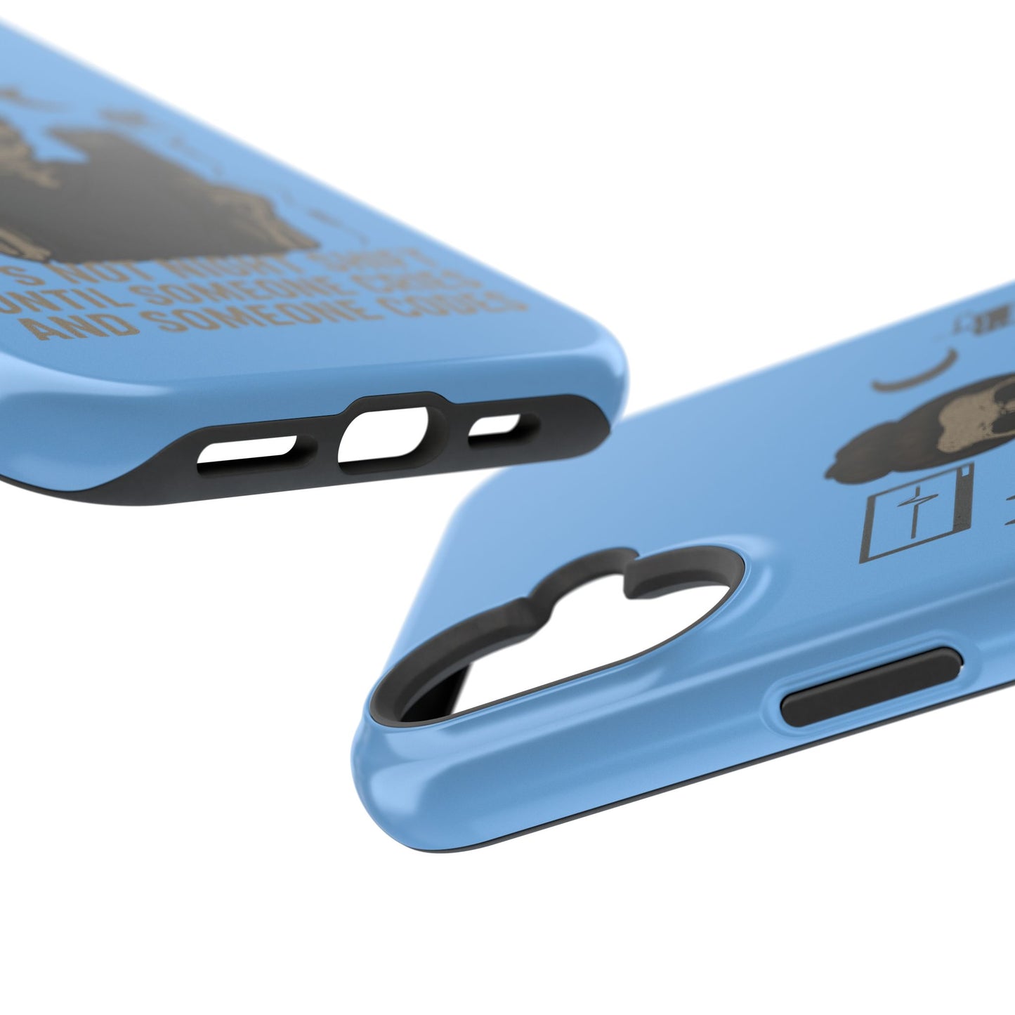 “It’s Not Night Shift Until Someone Cries and Someone Codes” – Nurse Chaos Phone Case