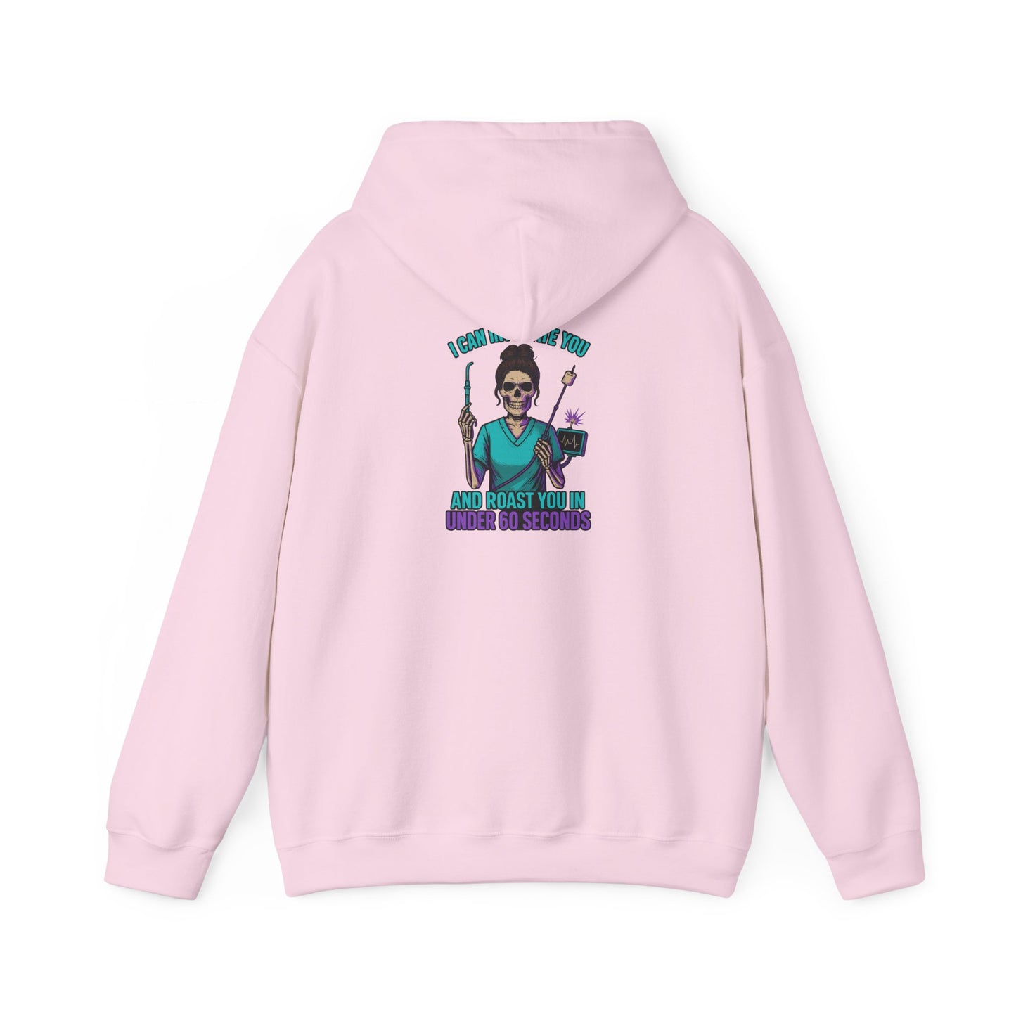 “I Can Intubate You And Roast You In Under 60 Seconds”-Funny Nurse Hoodie
